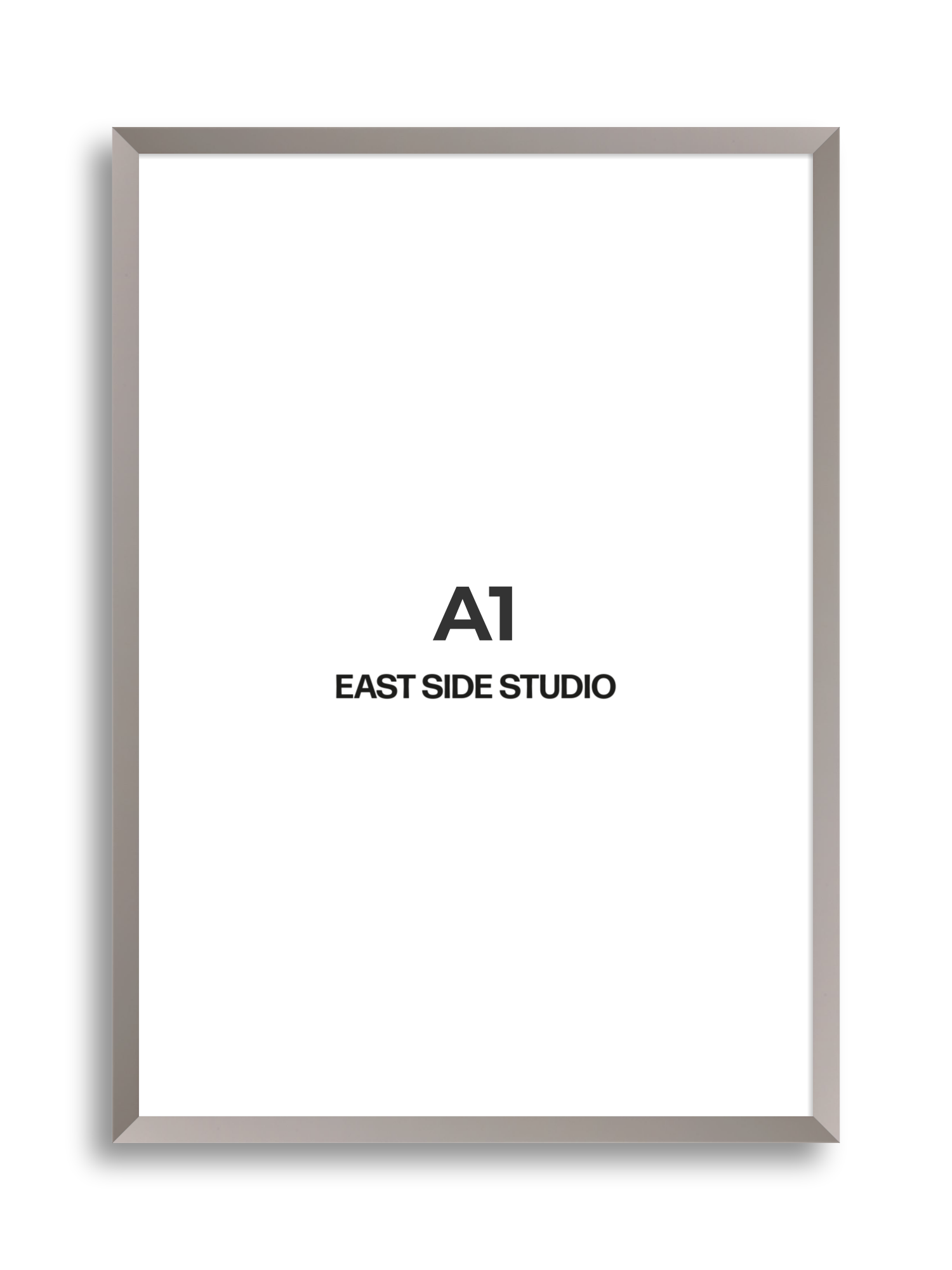 Ash Grey A1 picture frame