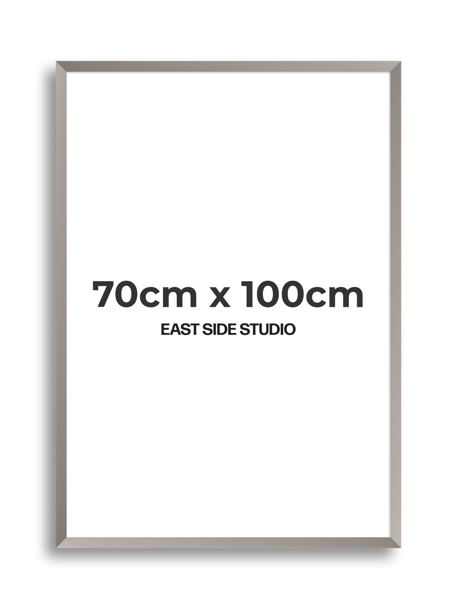 Ash Grey 70cm x 100cm picture frame