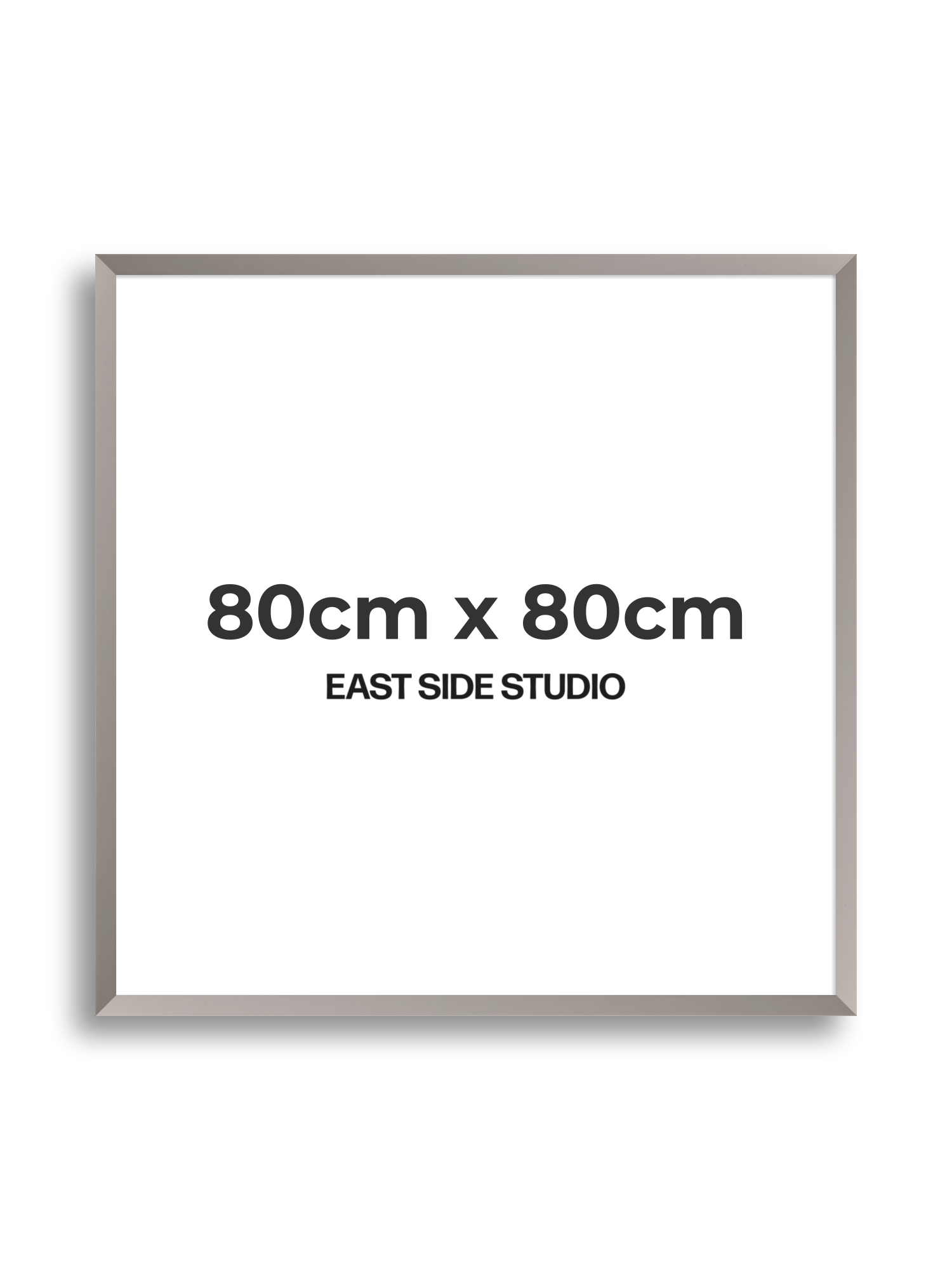 Ash Grey 80cm x 80cm picture frame