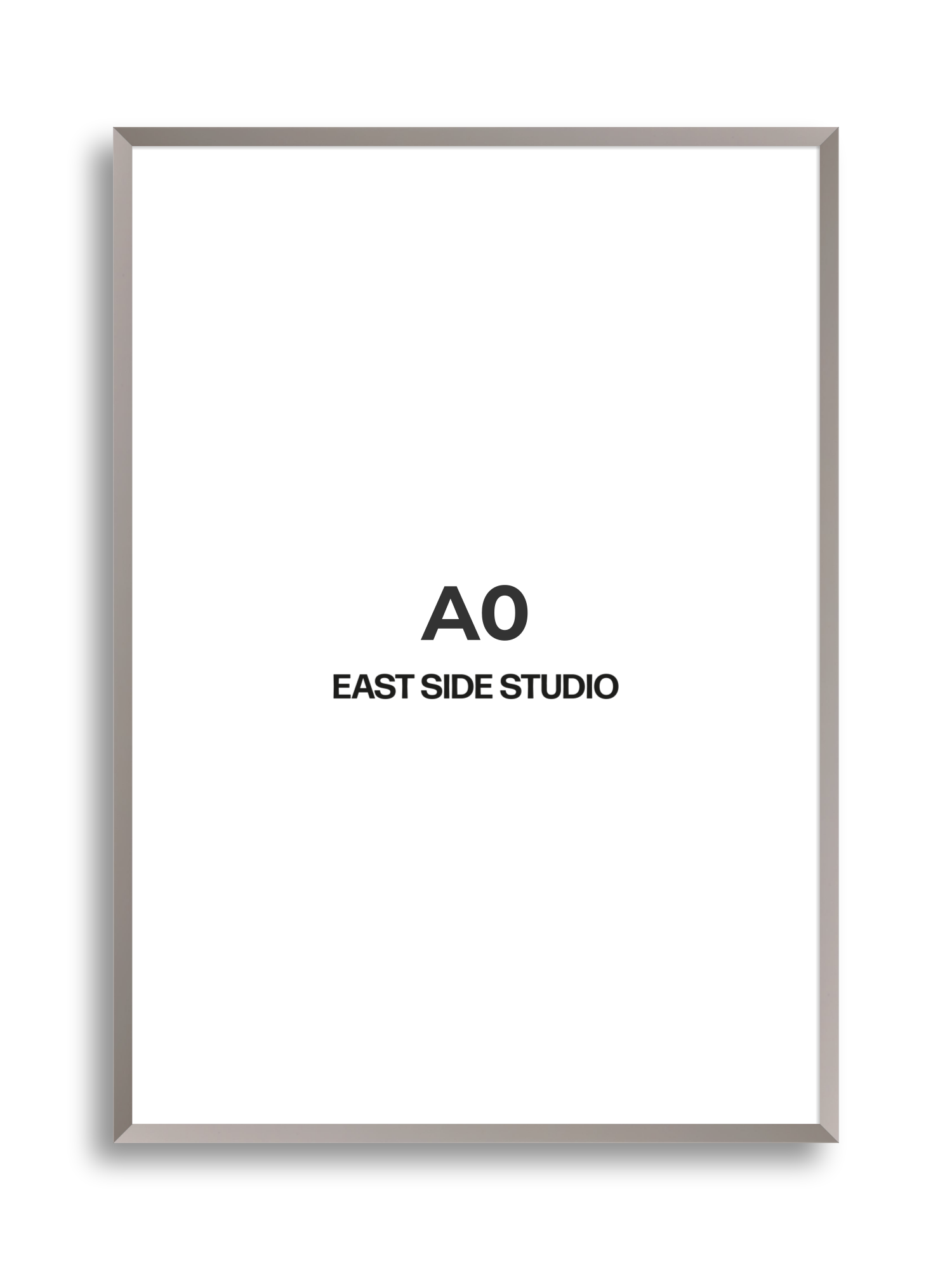 Ash Grey A0 picture frame