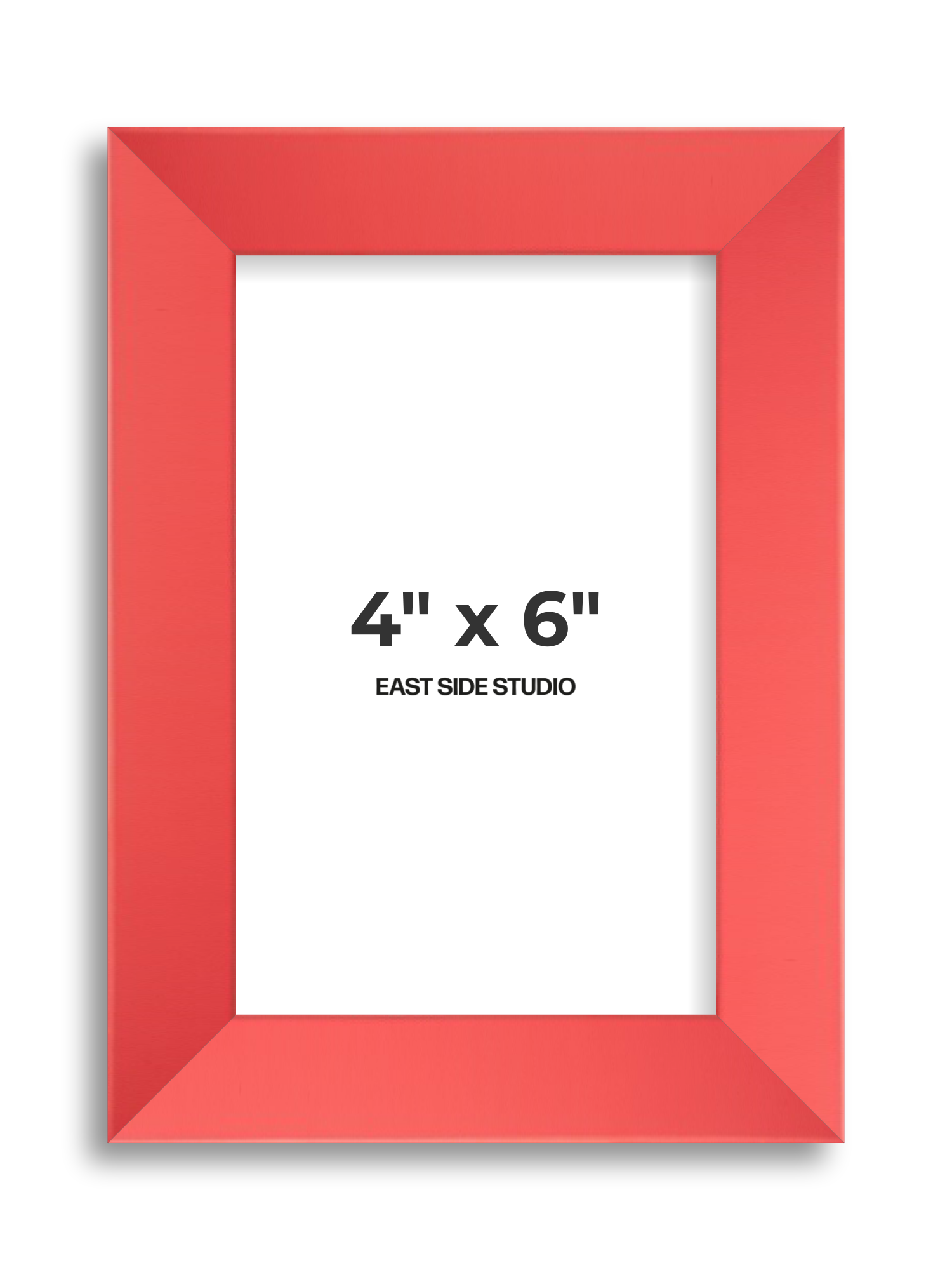 Blossom Red 4" x 6" picture frame