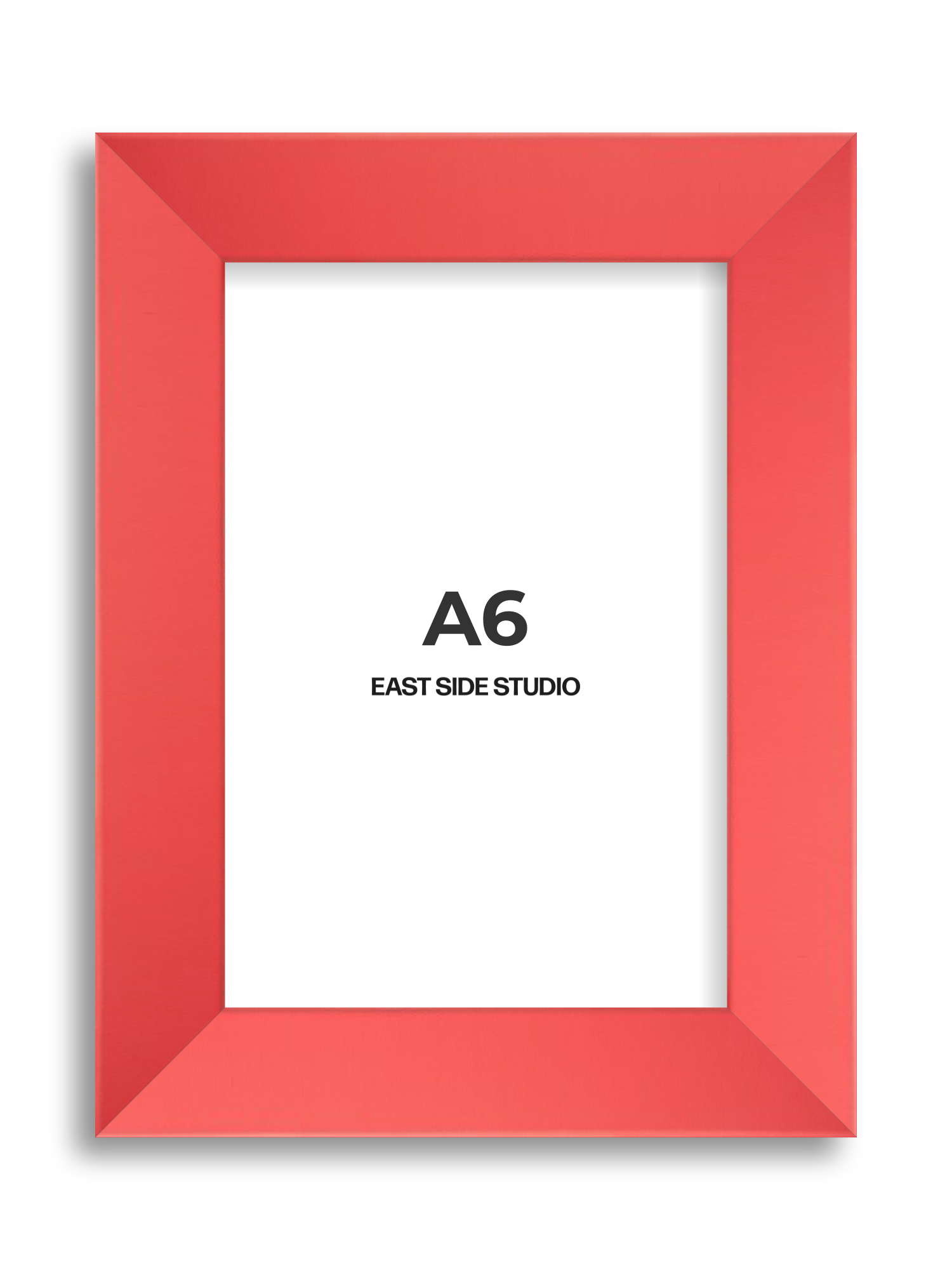 Blossom Red A6 picture frame