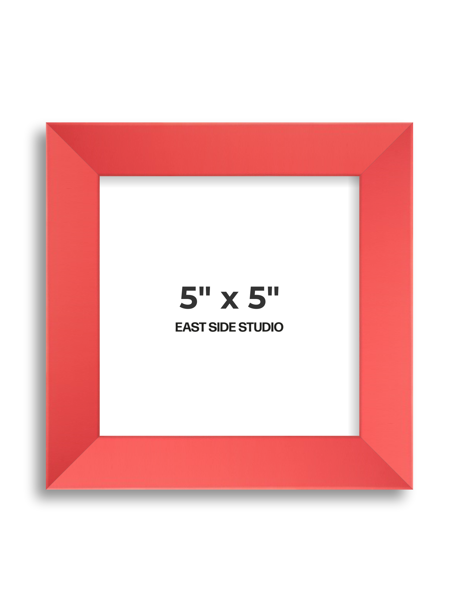 Blossom Red 5" x 5" picture frame