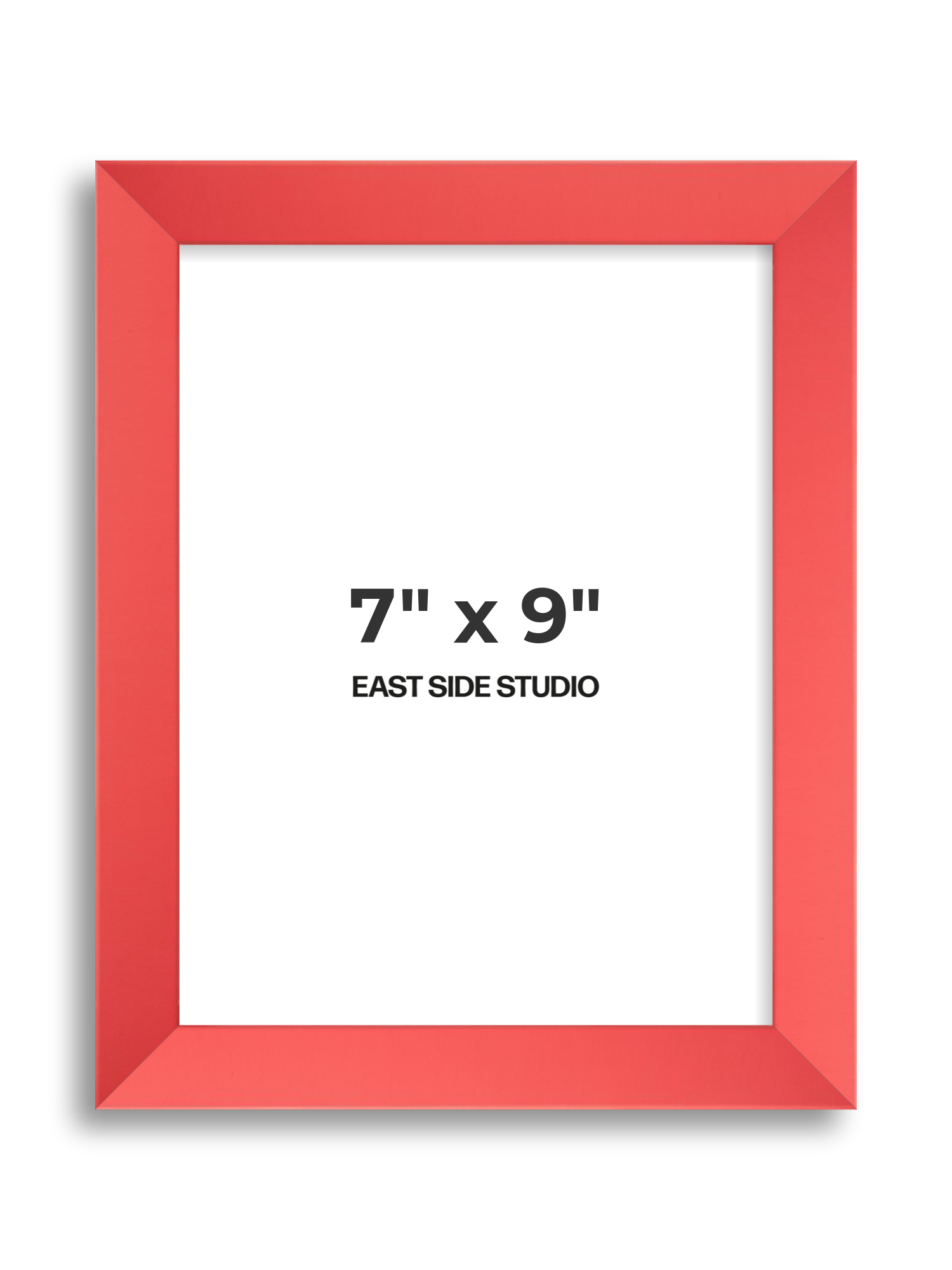 Blossom Red 7" x 9" picture frame