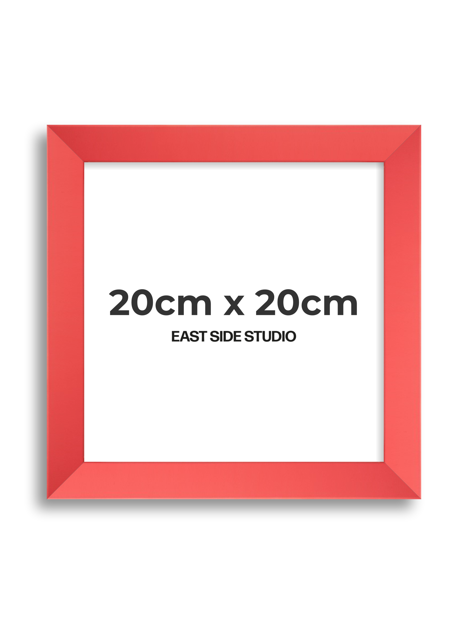 Blossom Red 20cm x 20cm picture frame