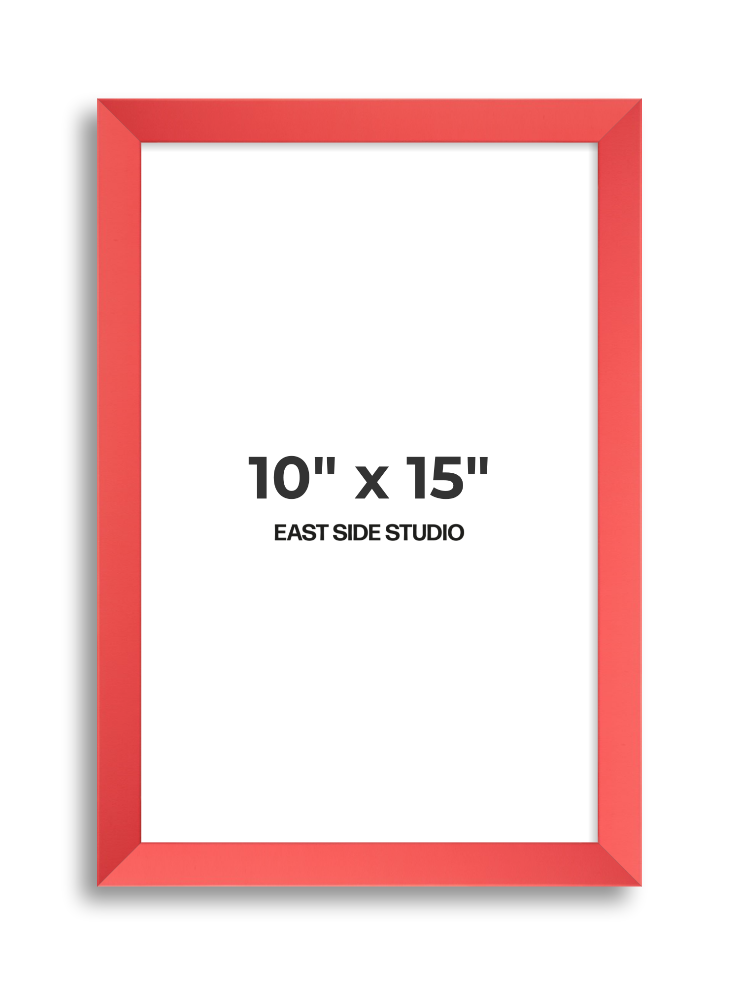 Blossom Red 10" x 15" picture frame