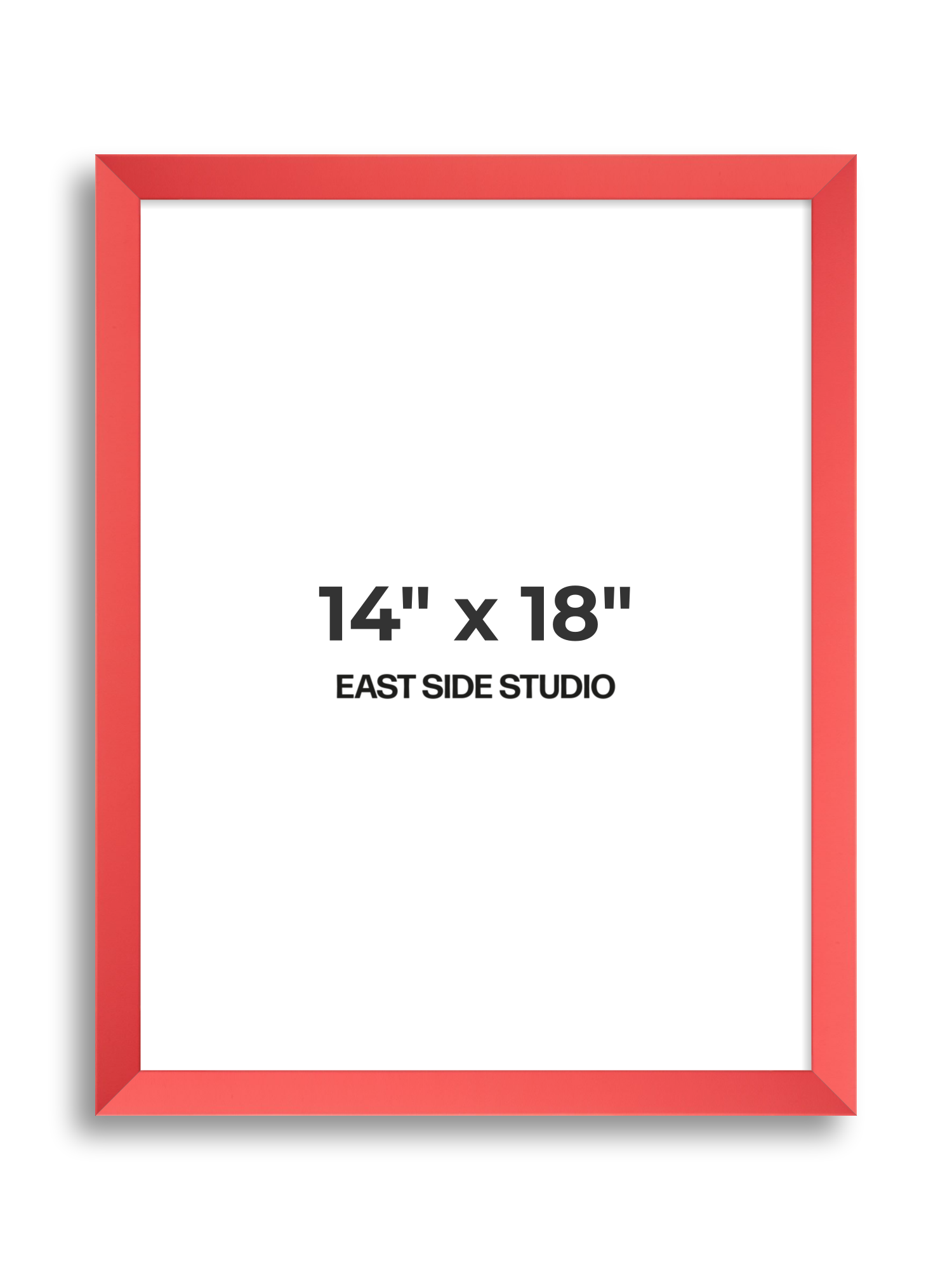 Blossom Red 14" x 18" picture frame