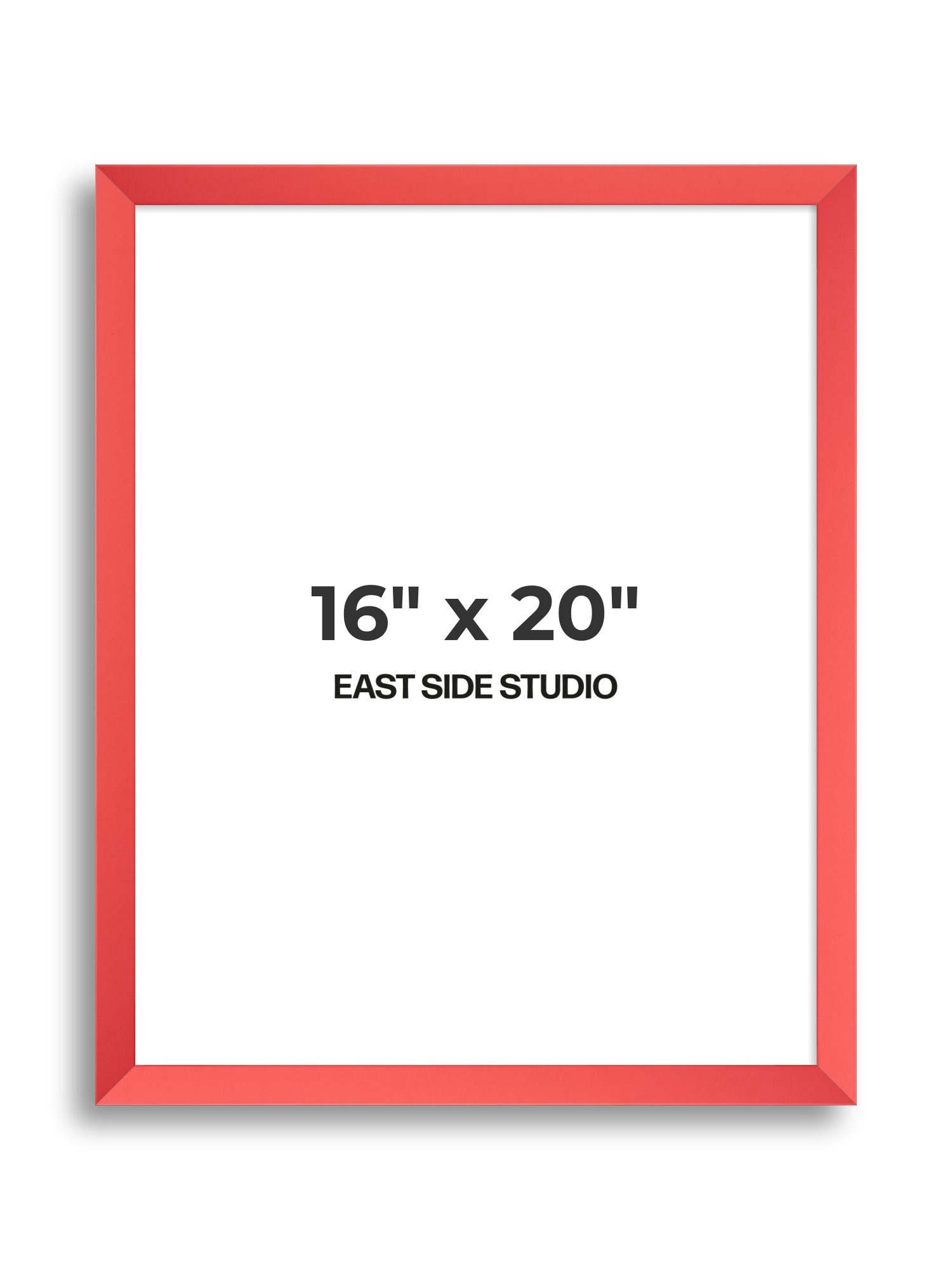 Blossom Red 16" x 20" picture frame