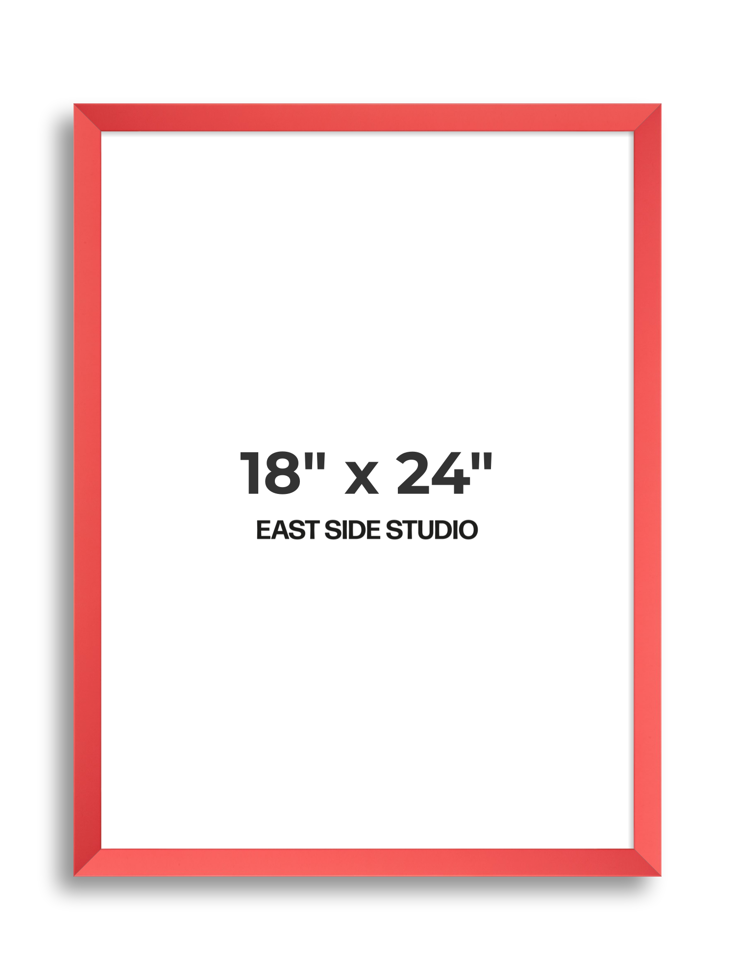 Blossom Red 18" x 24" picture frame