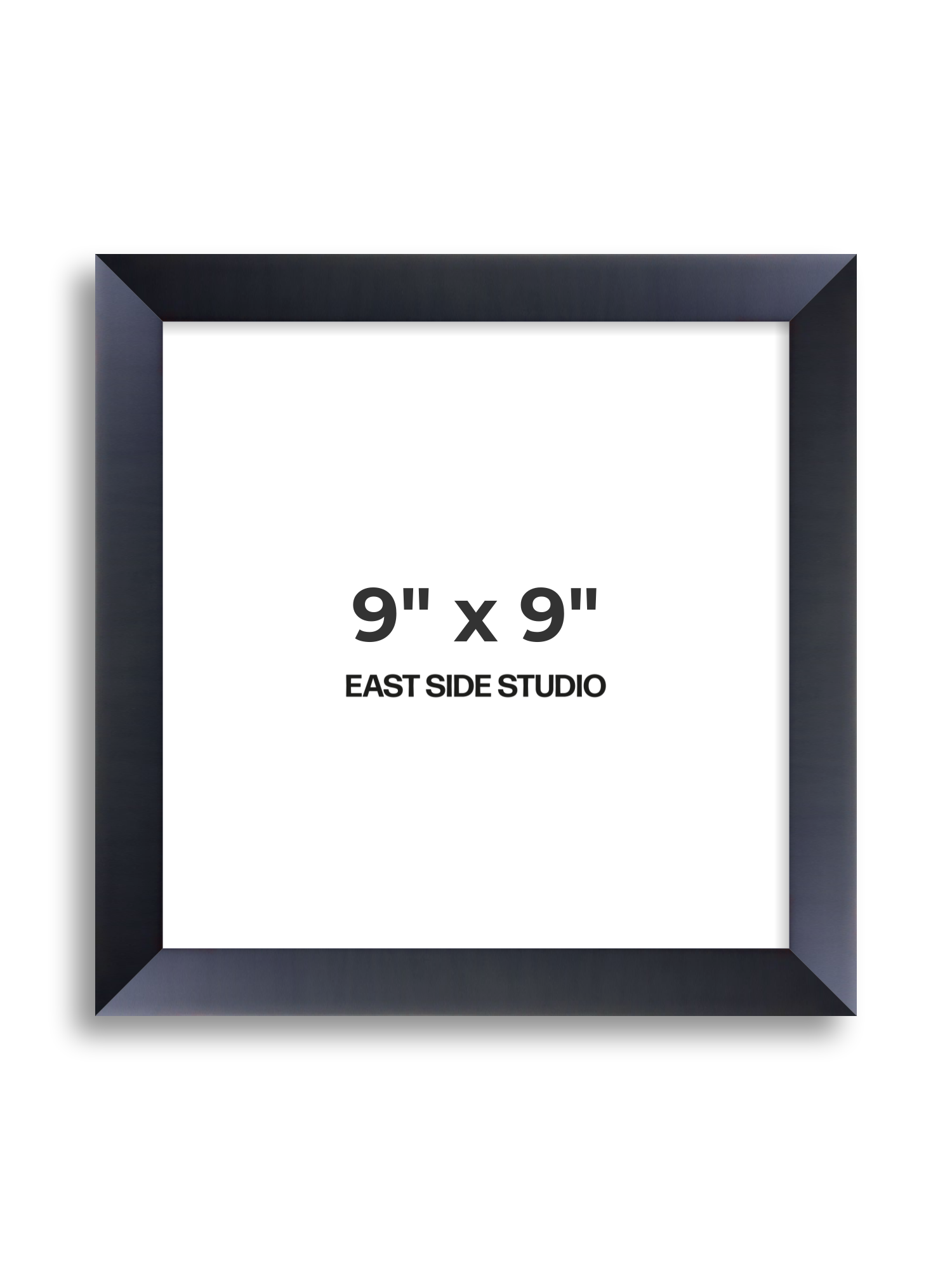 Navy Blue 9" x 9" picture frame