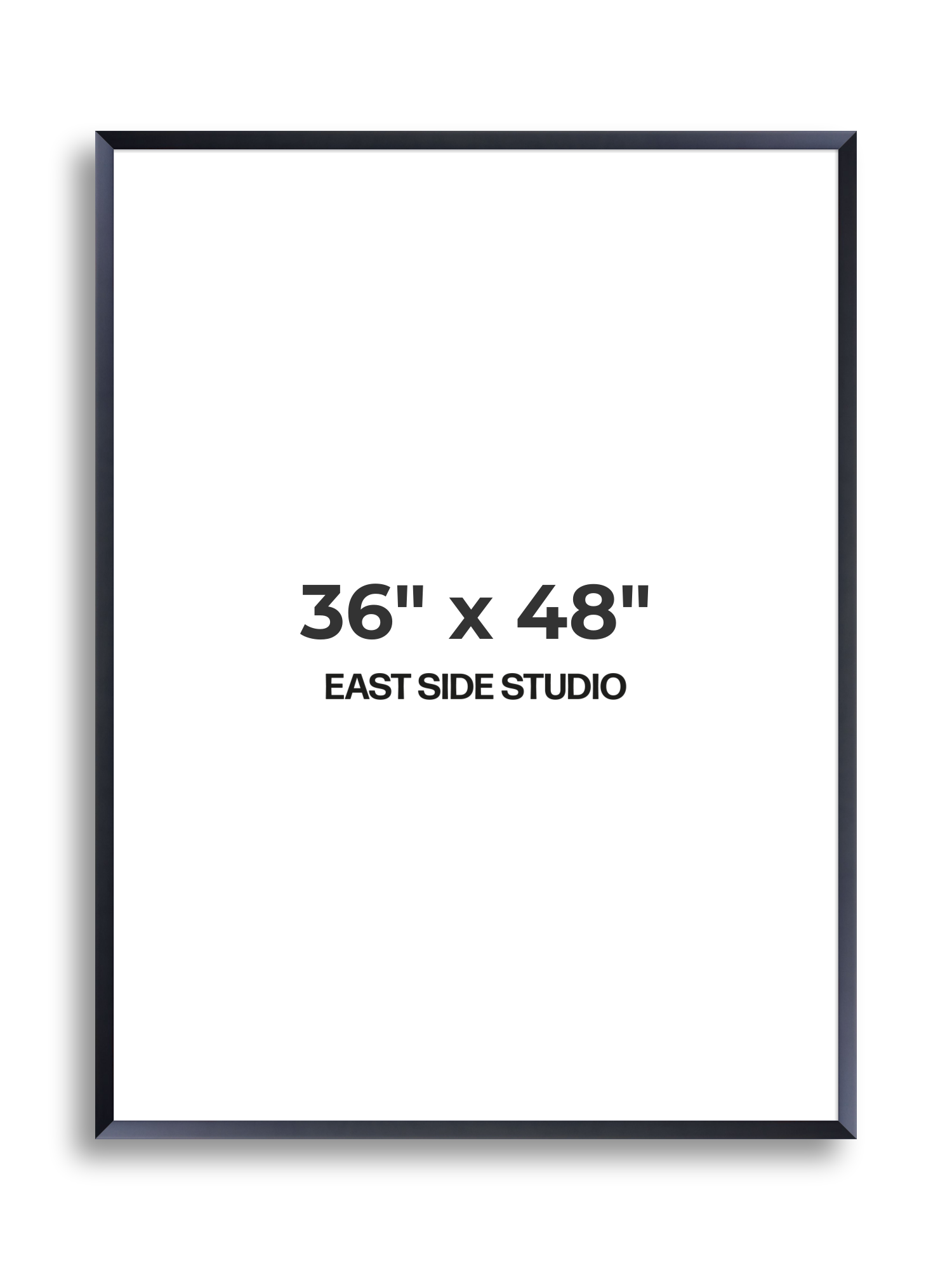 Navy Blue 36" x 48" picture frame