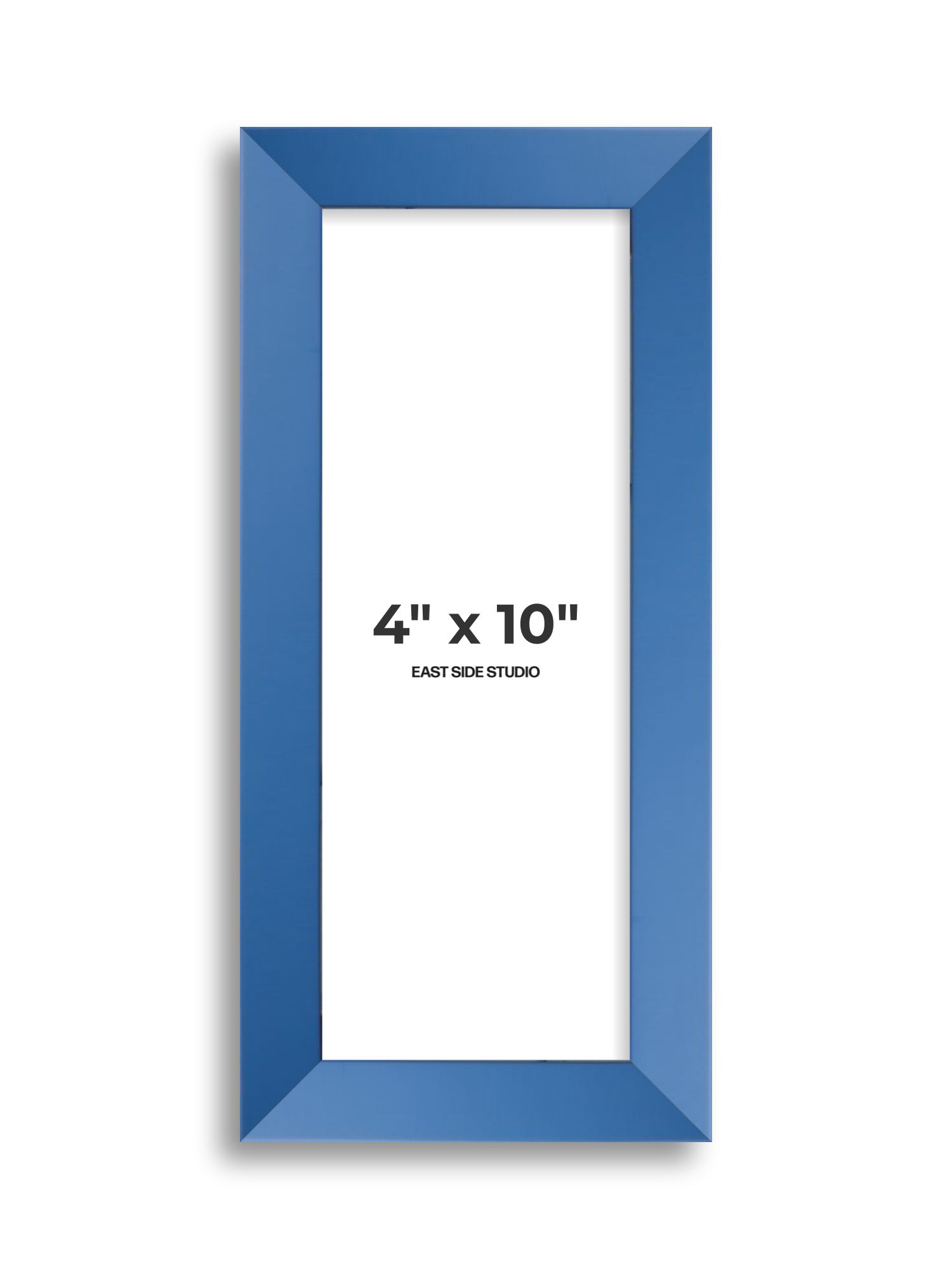 Cornflower Blue 4" x 10" picture frame