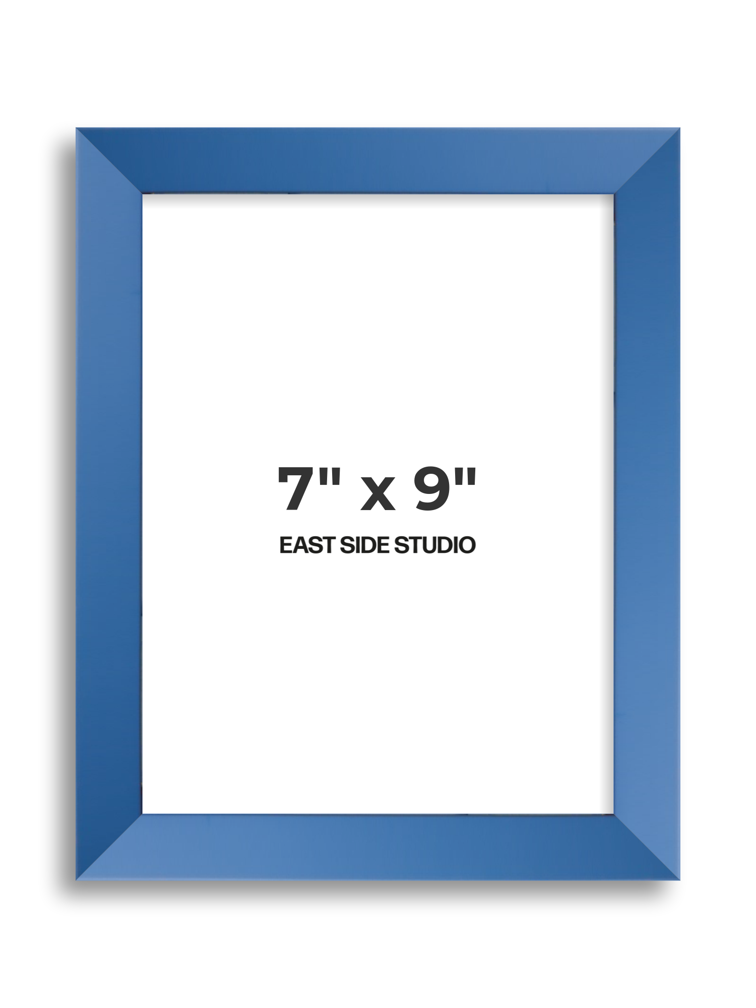 Cornflower Blue 7" x 9" picture frame