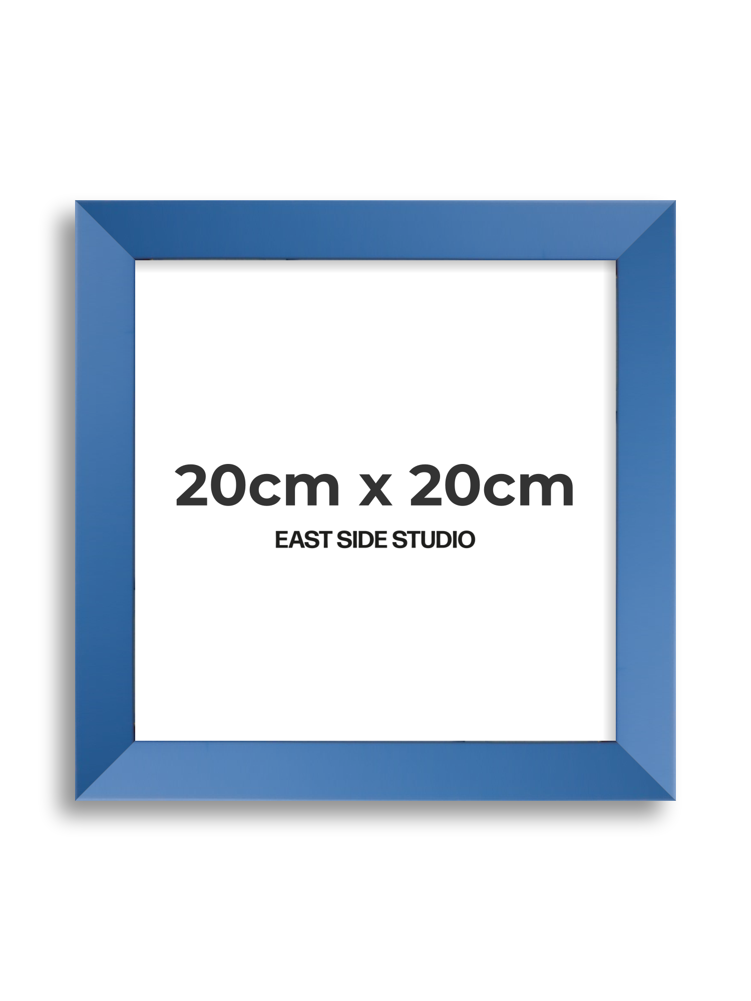 Cornflower Blue 20cm x 20cm picture frame