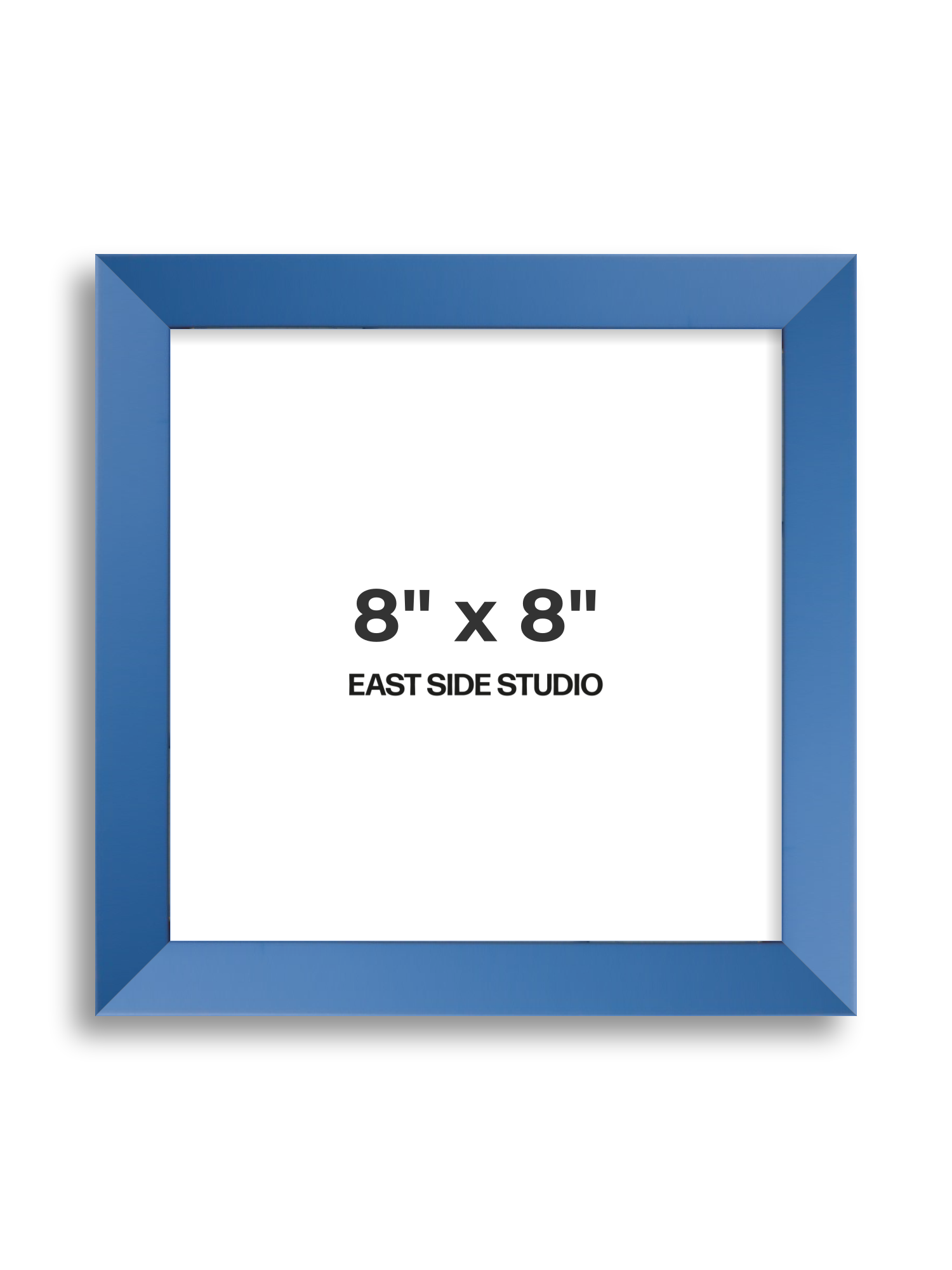Cornflower Blue 8" x 8" picture frame