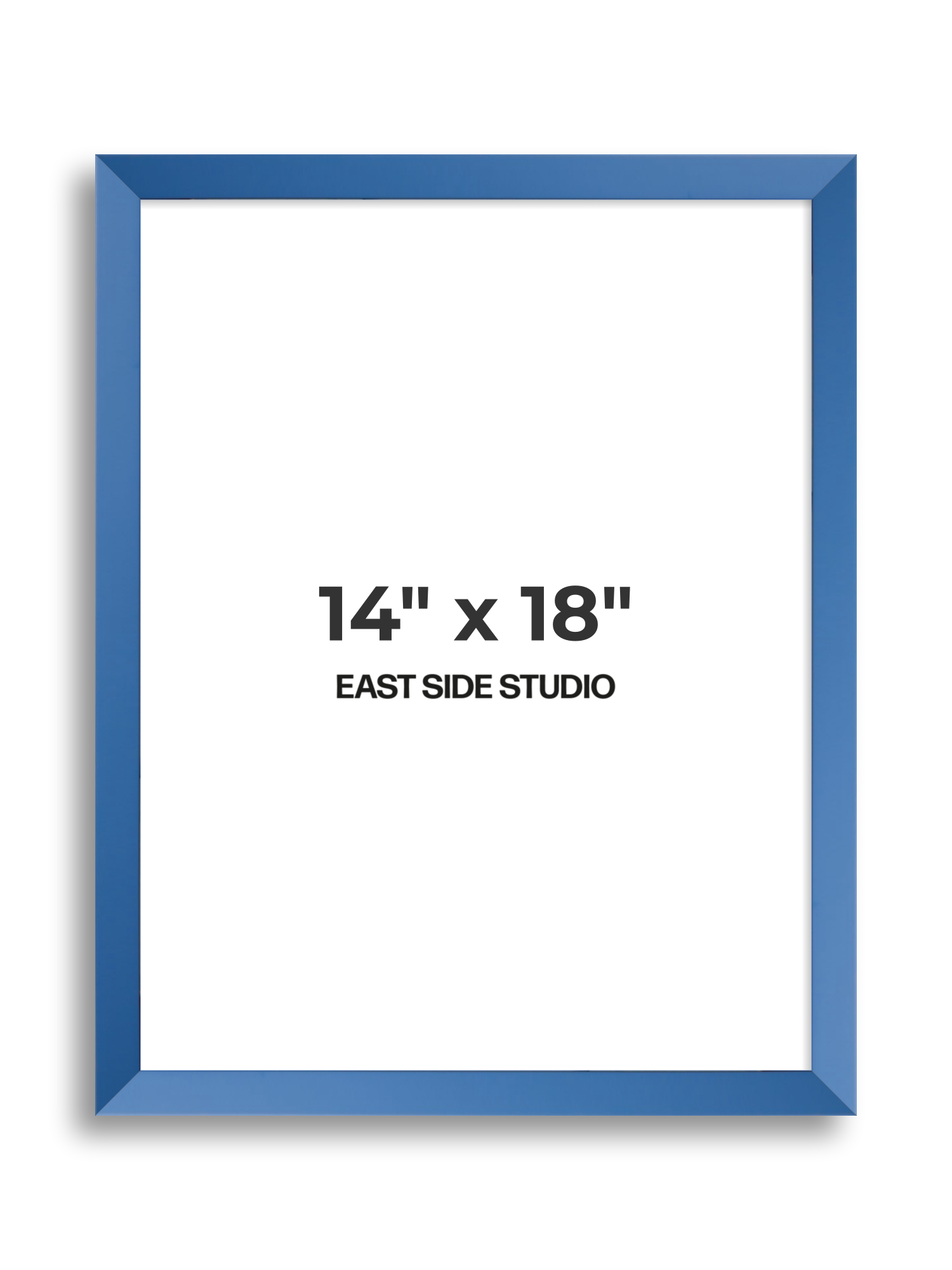 Cornflower Blue 14" x 18" picture frame