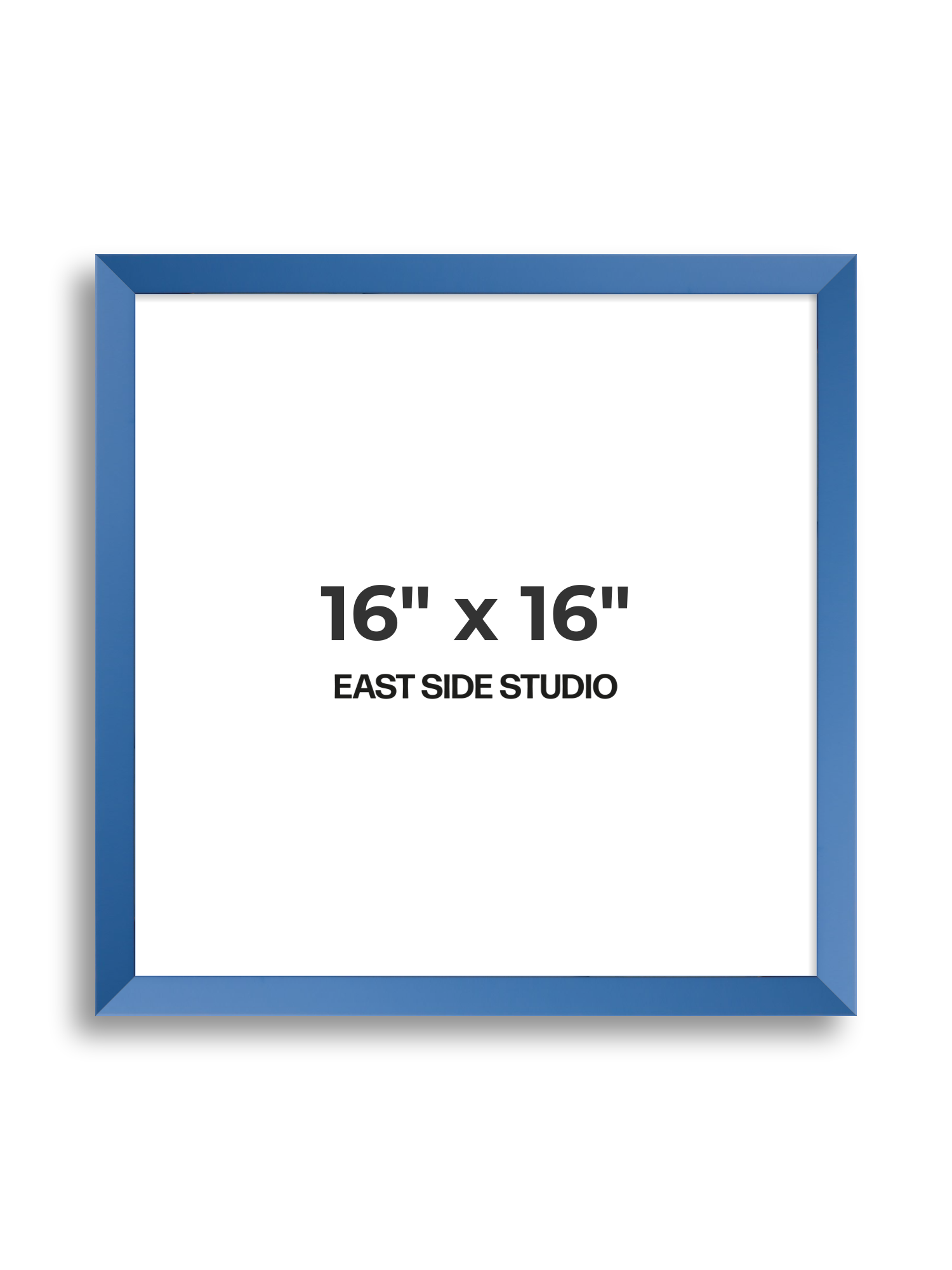 Cornflower Blue 16" x 16" picture frame