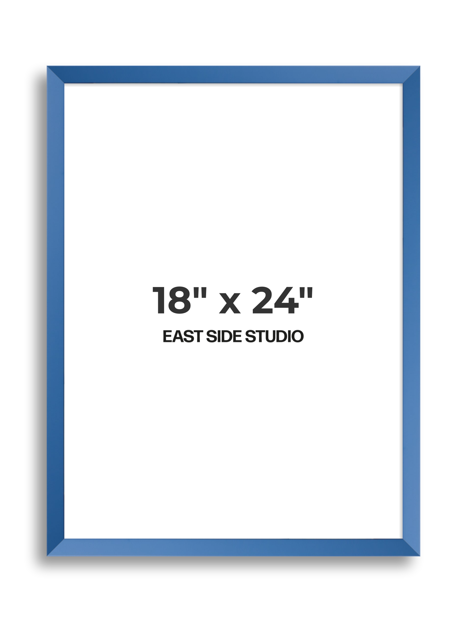 Cornflower Blue 18" x 24" picture frame
