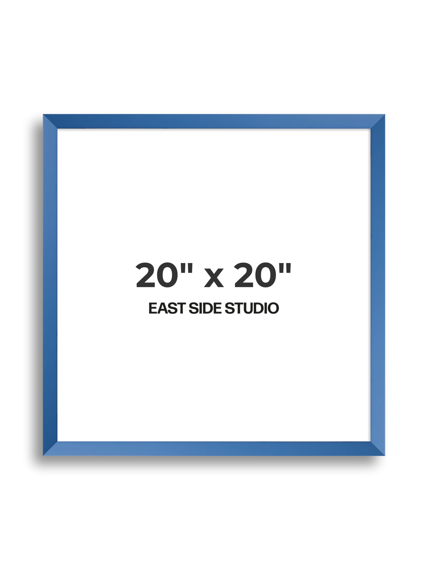 Cornflower Blue 20" x 20" picture frame