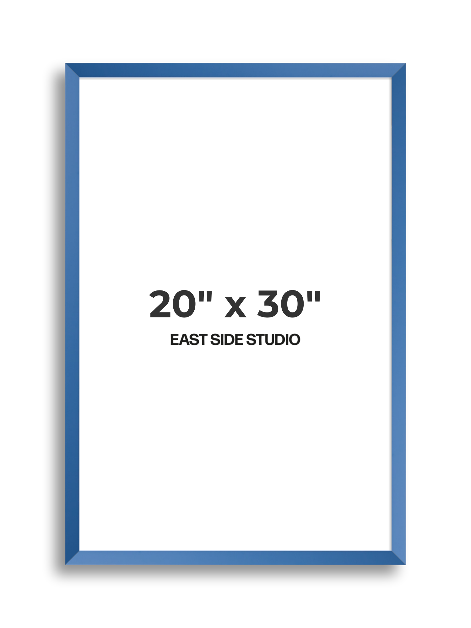 Cornflower Blue 20" x 30" picture frame