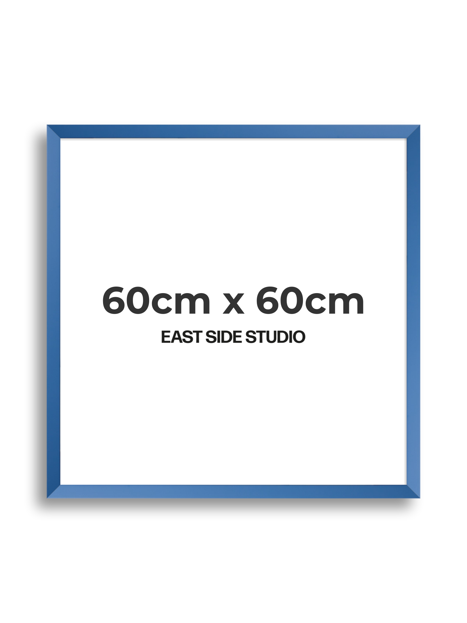 Cornflower Blue 60cm x 60cm picture frame
