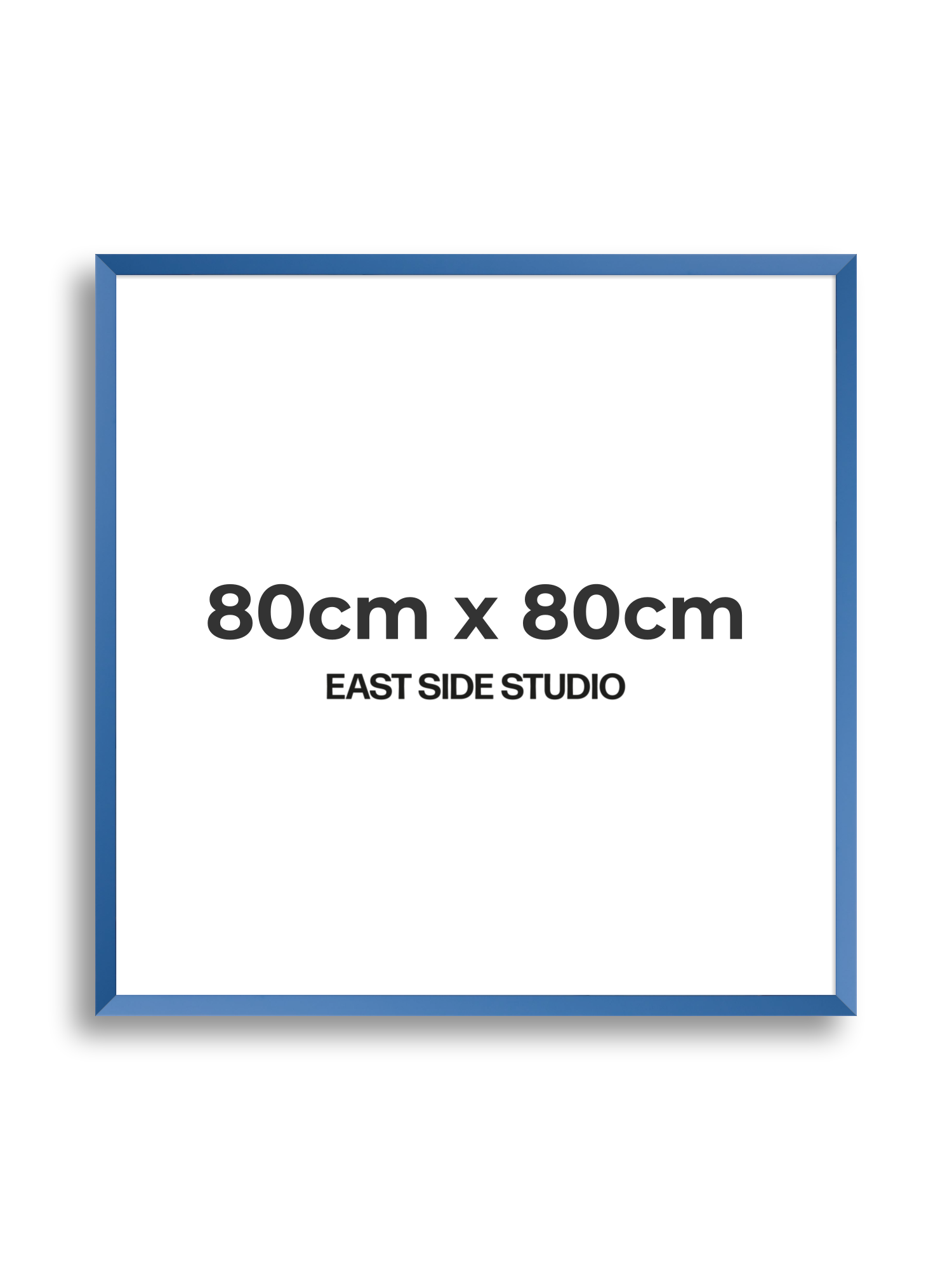 Cornflower Blue 80cm x 80cm picture frame