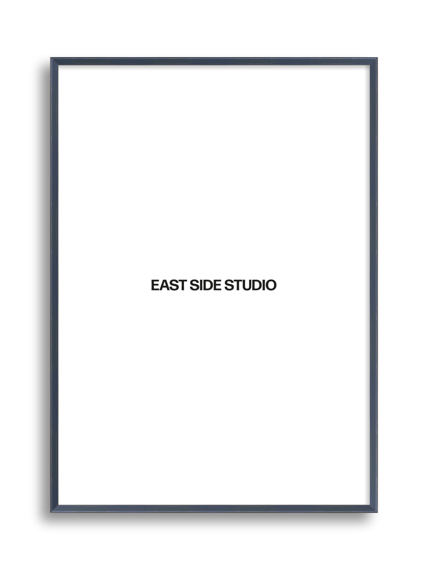 Navy Gloss picture frame