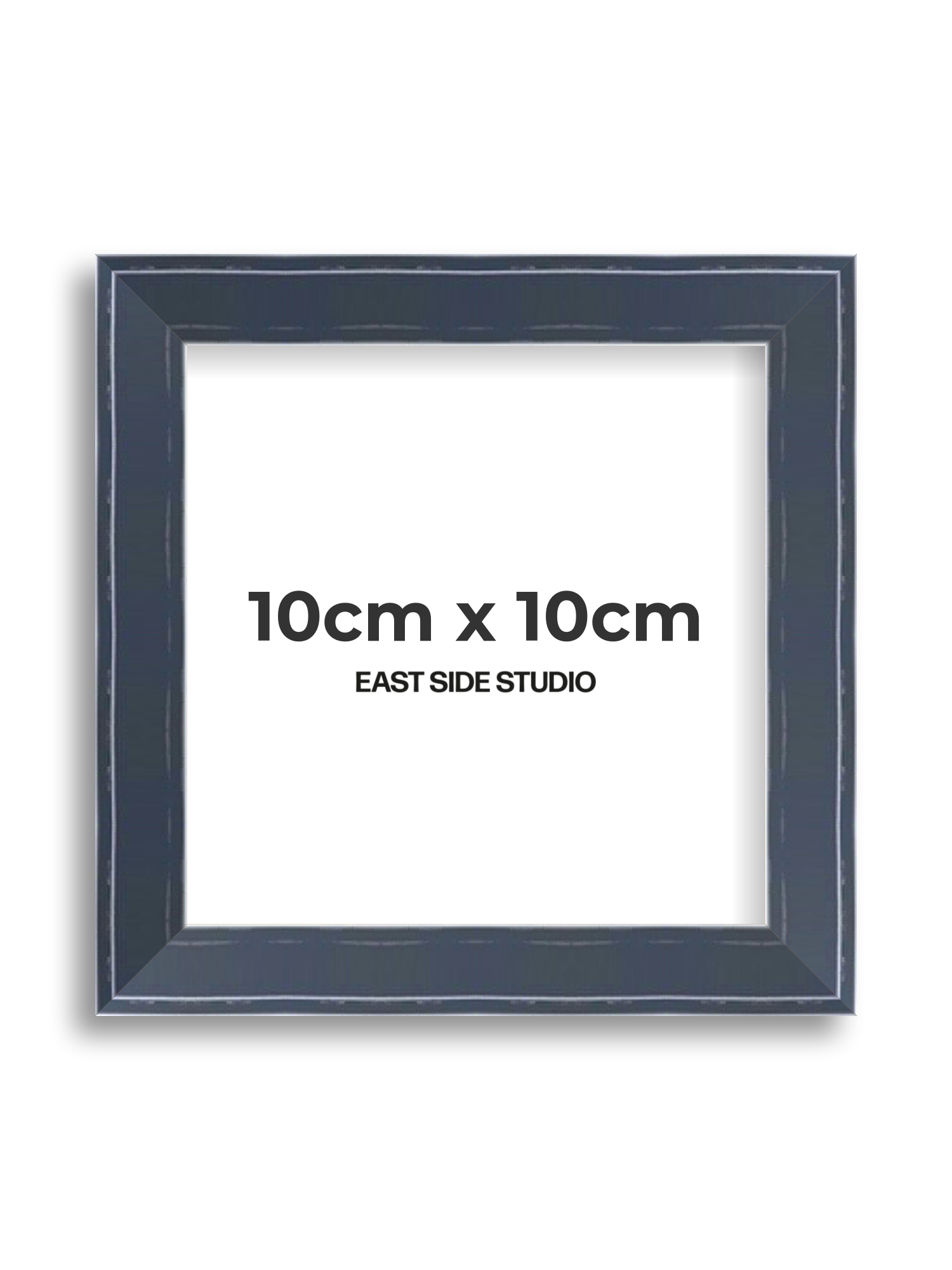 Navy Gloss 10cm x 10cm picture frame