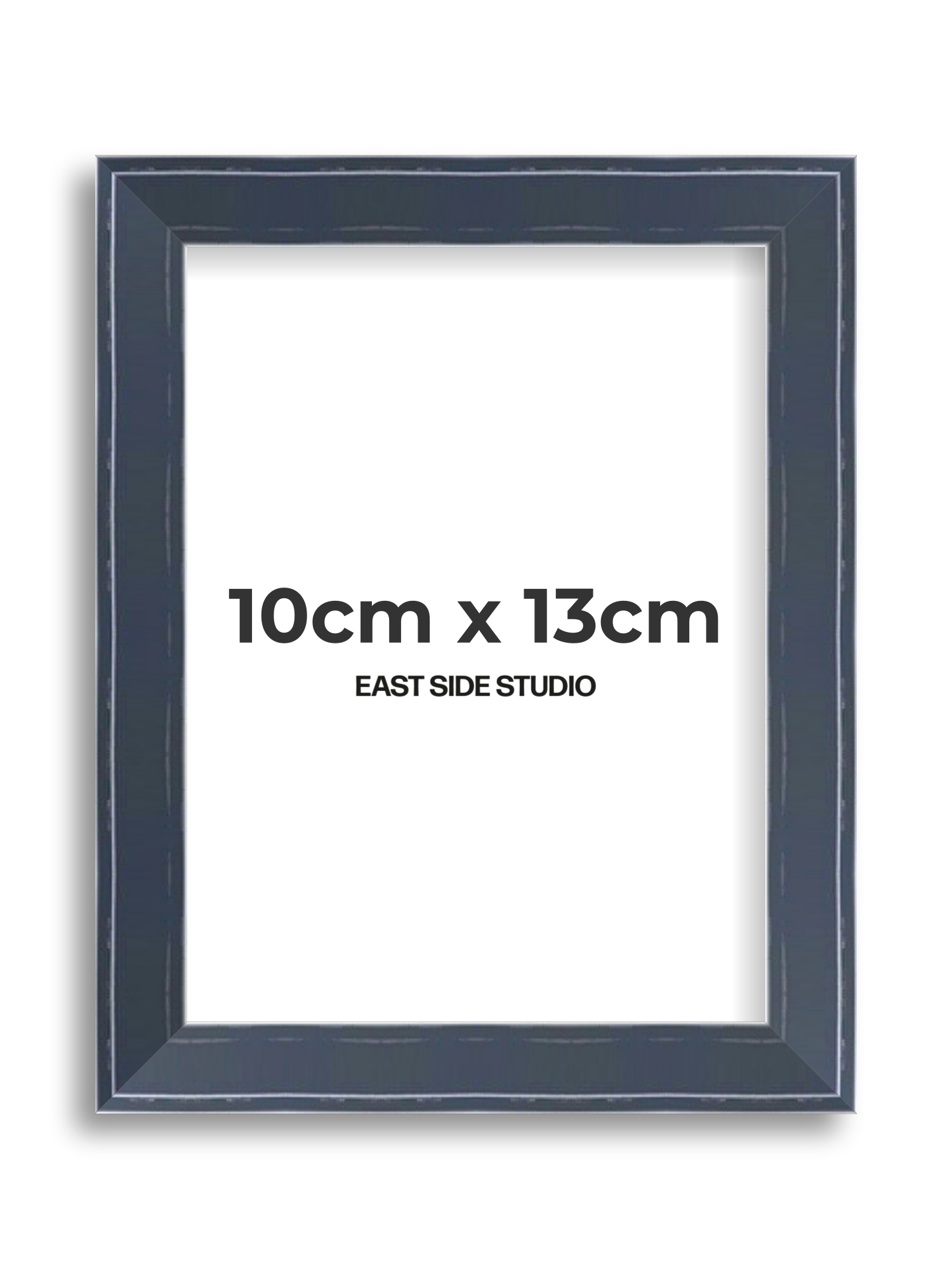 Navy Gloss 10cm x 13cm picture frame