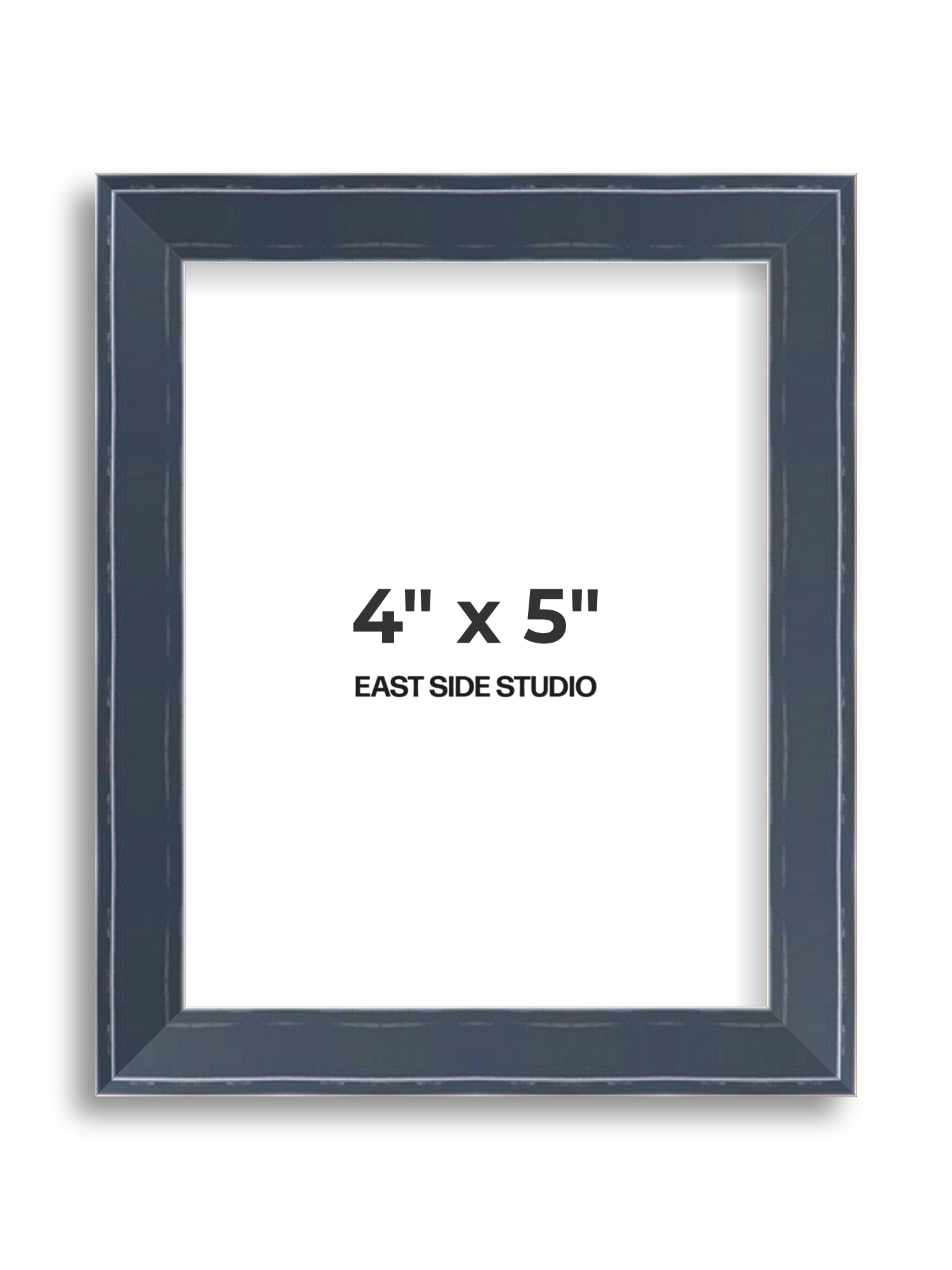 Navy Gloss 4" x 5" picture frame
