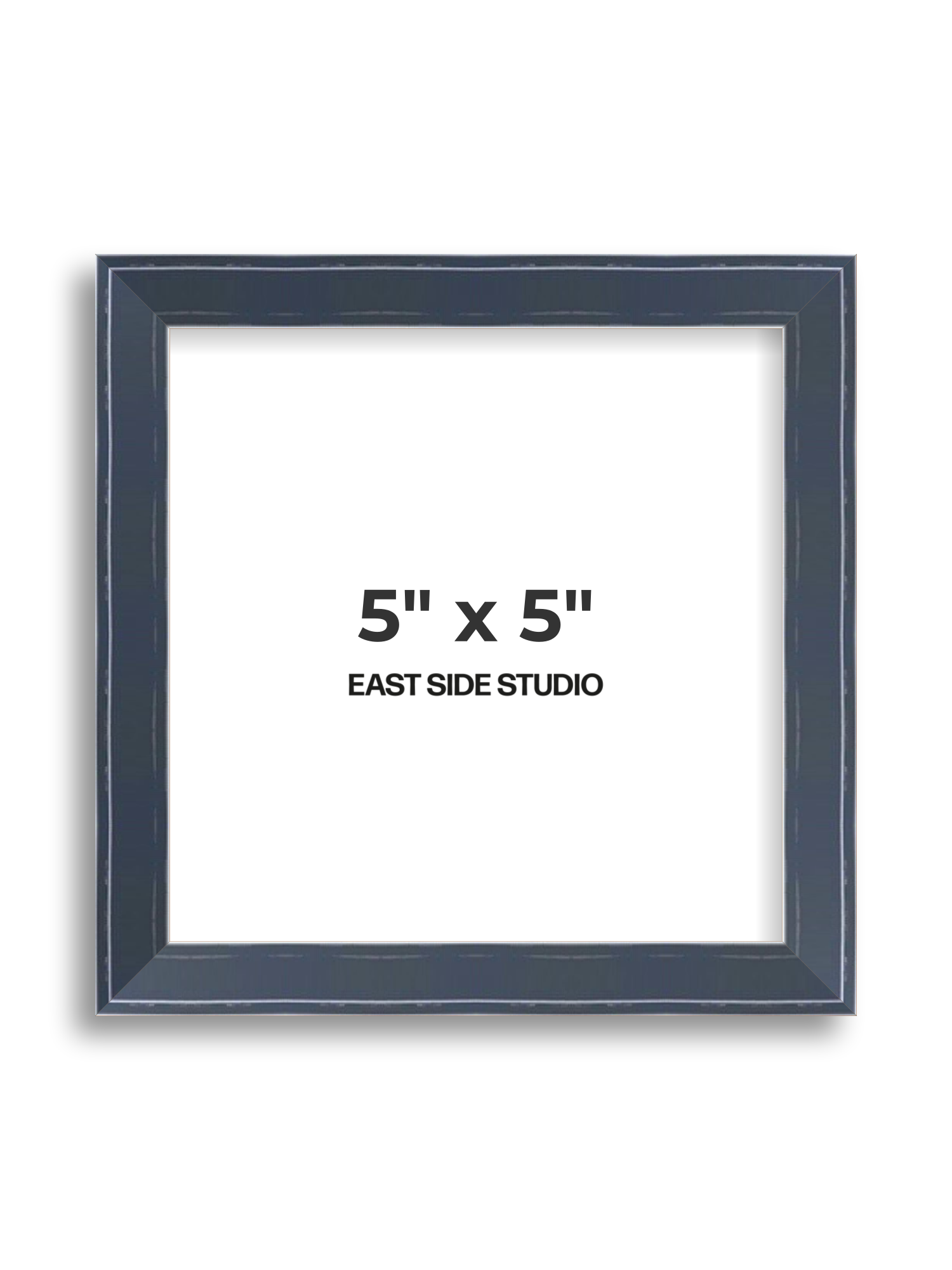 Navy Gloss 5" x 5" picture frame