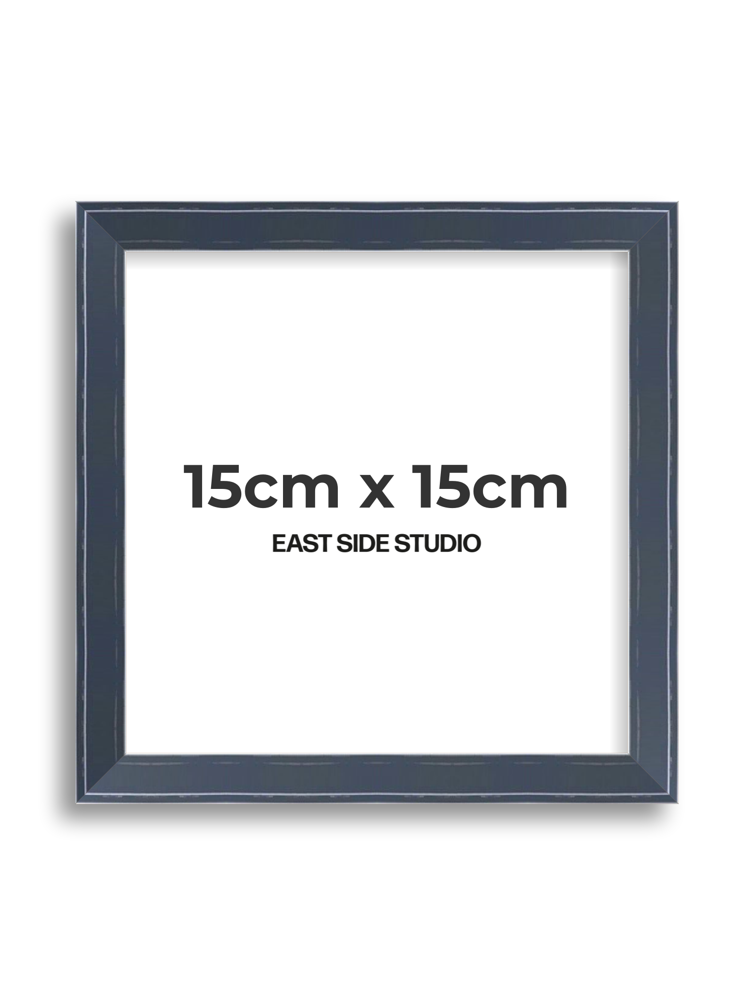 Navy Gloss 15cm x 15cm picture frame