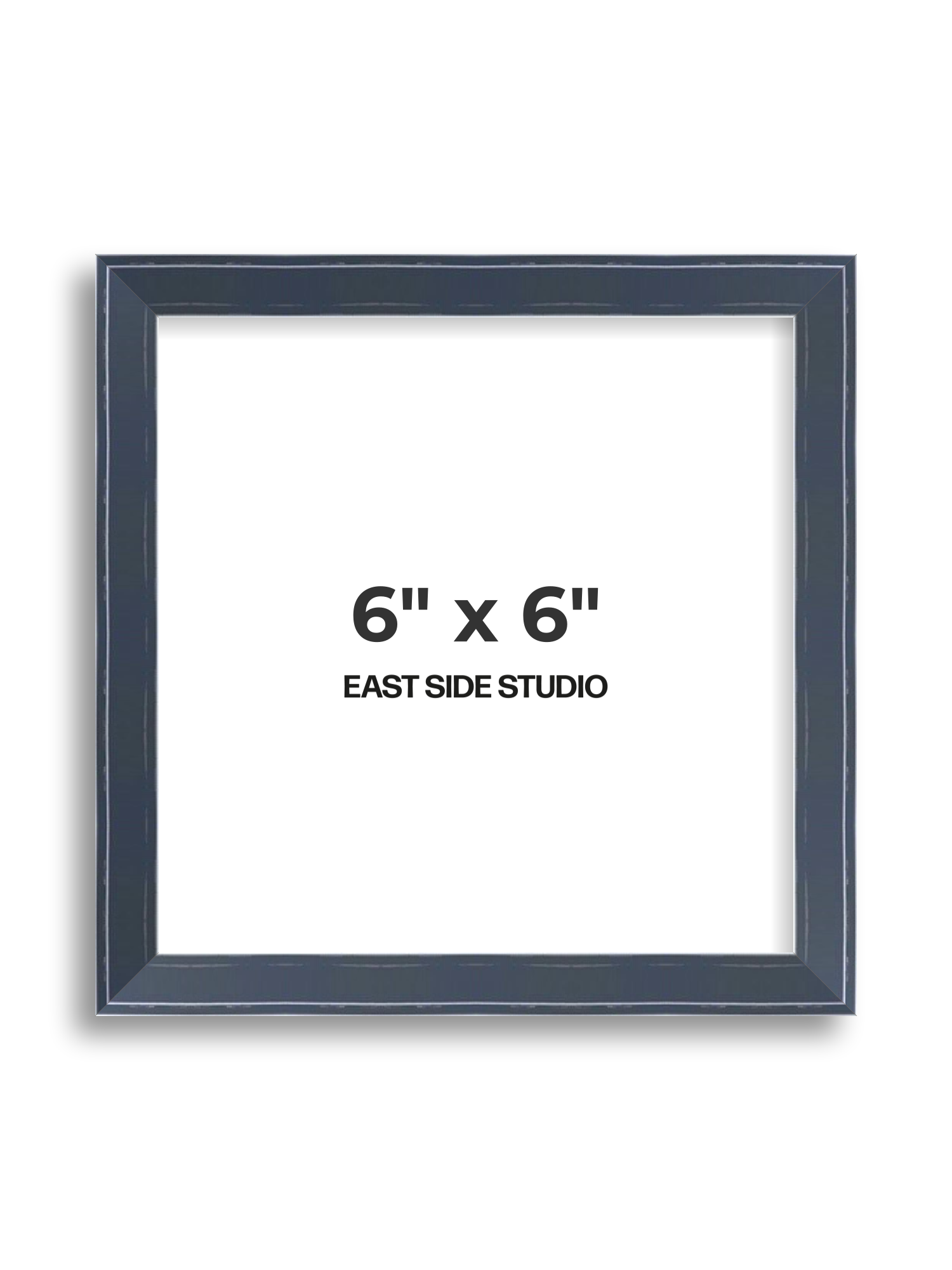 Navy Gloss 6" x 6" picture frame