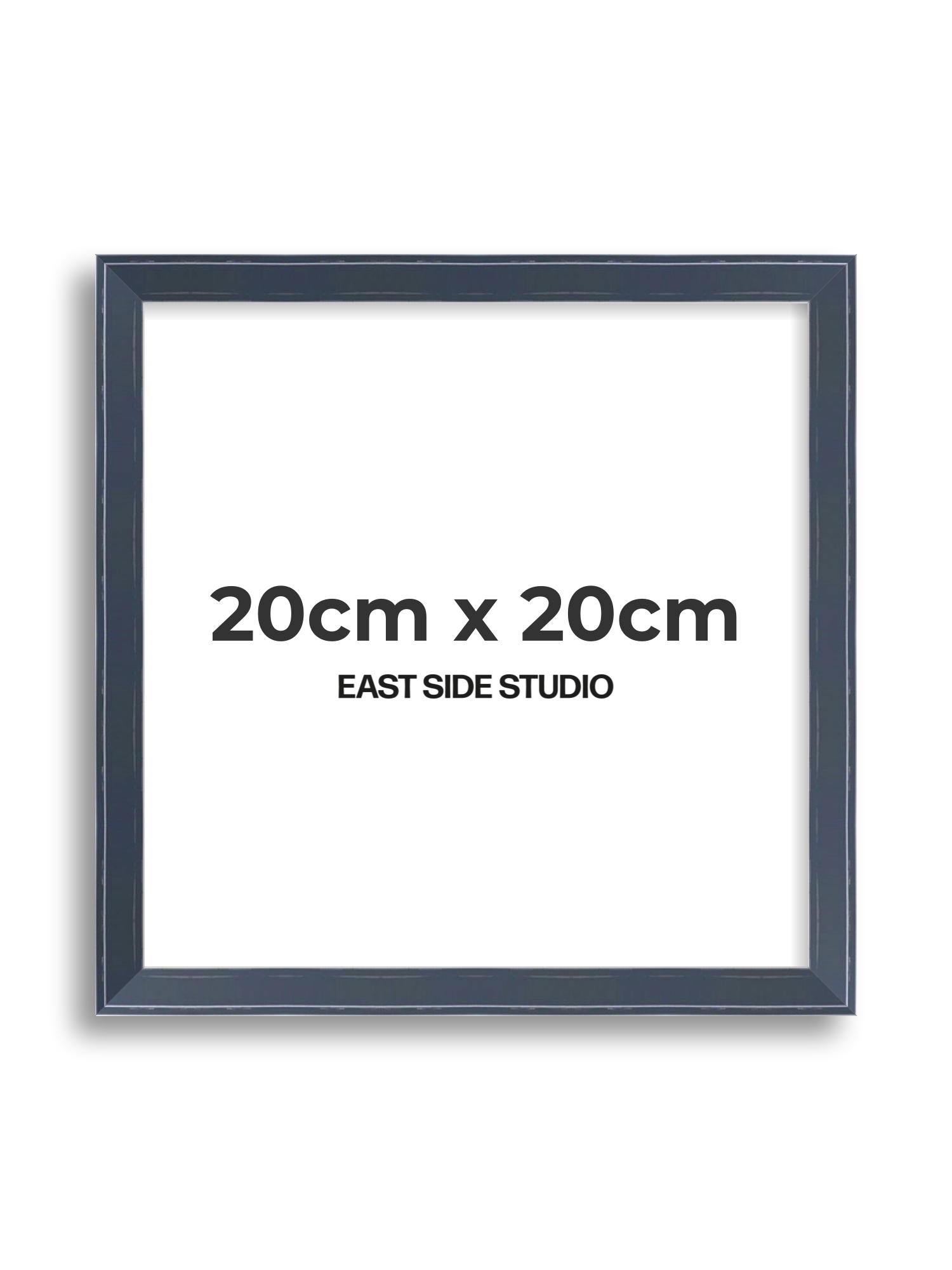 Navy Gloss 20cm x 20cm picture frame