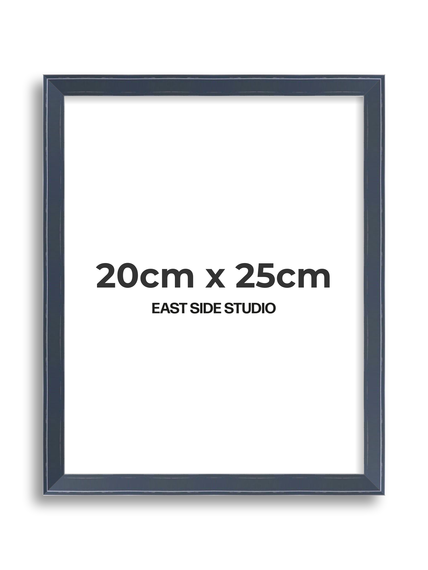 Navy Gloss 20cm x 25cm picture frame