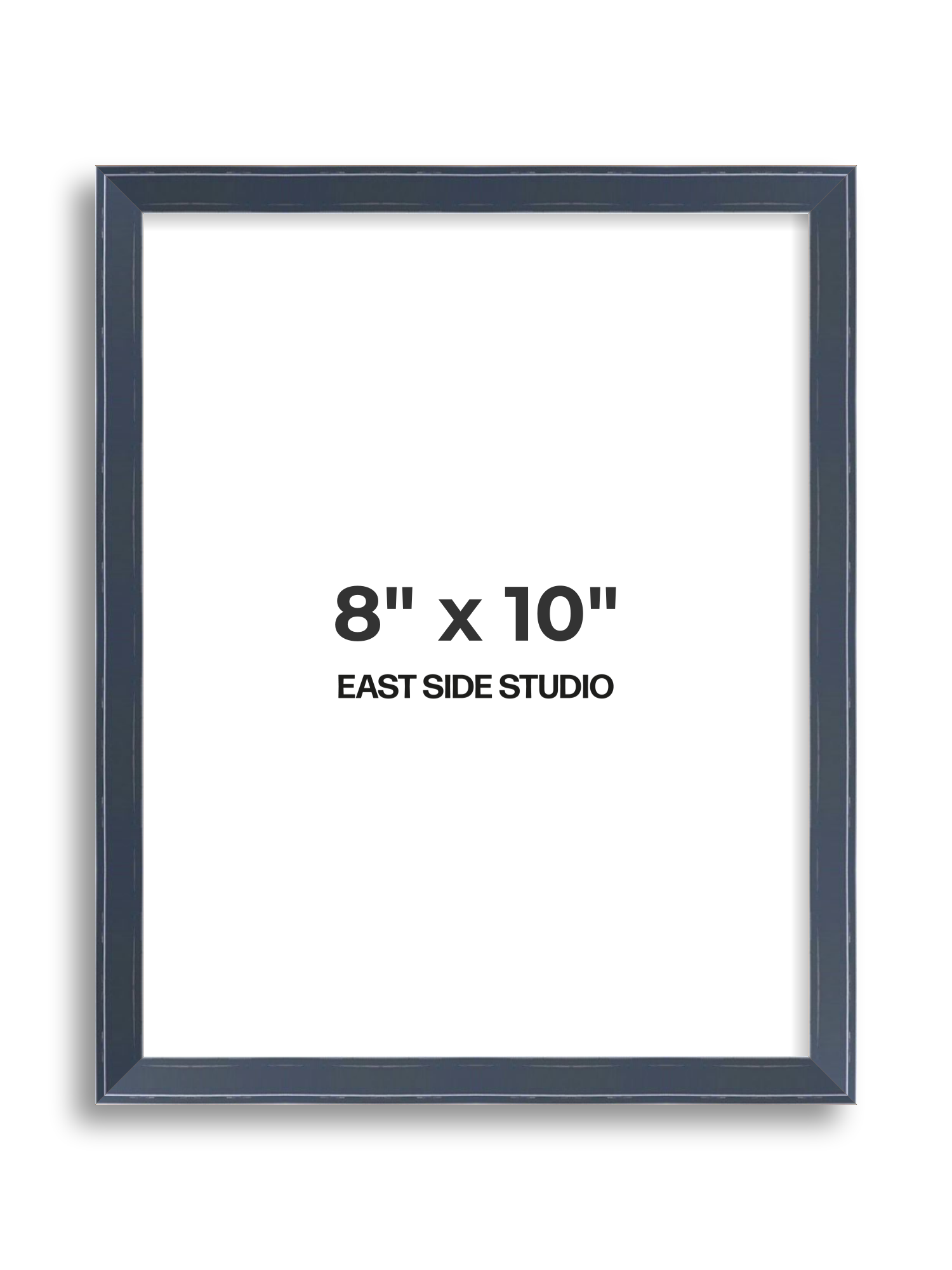 Navy Gloss 8" x 10" picture frame