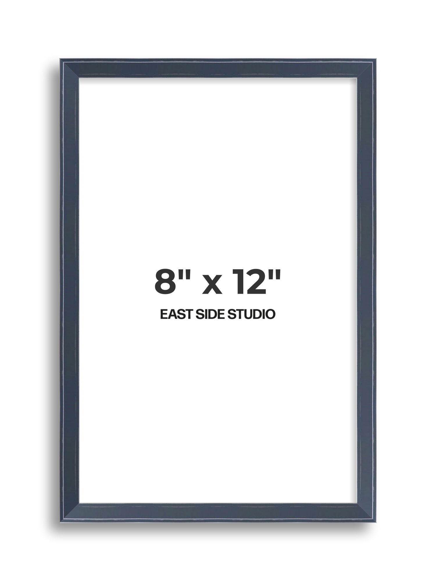 Navy Gloss 8" x 12" picture frame