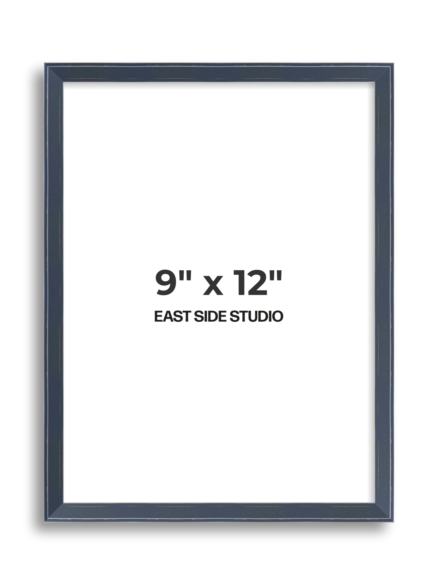 Navy Gloss 9" x 12" picture frame