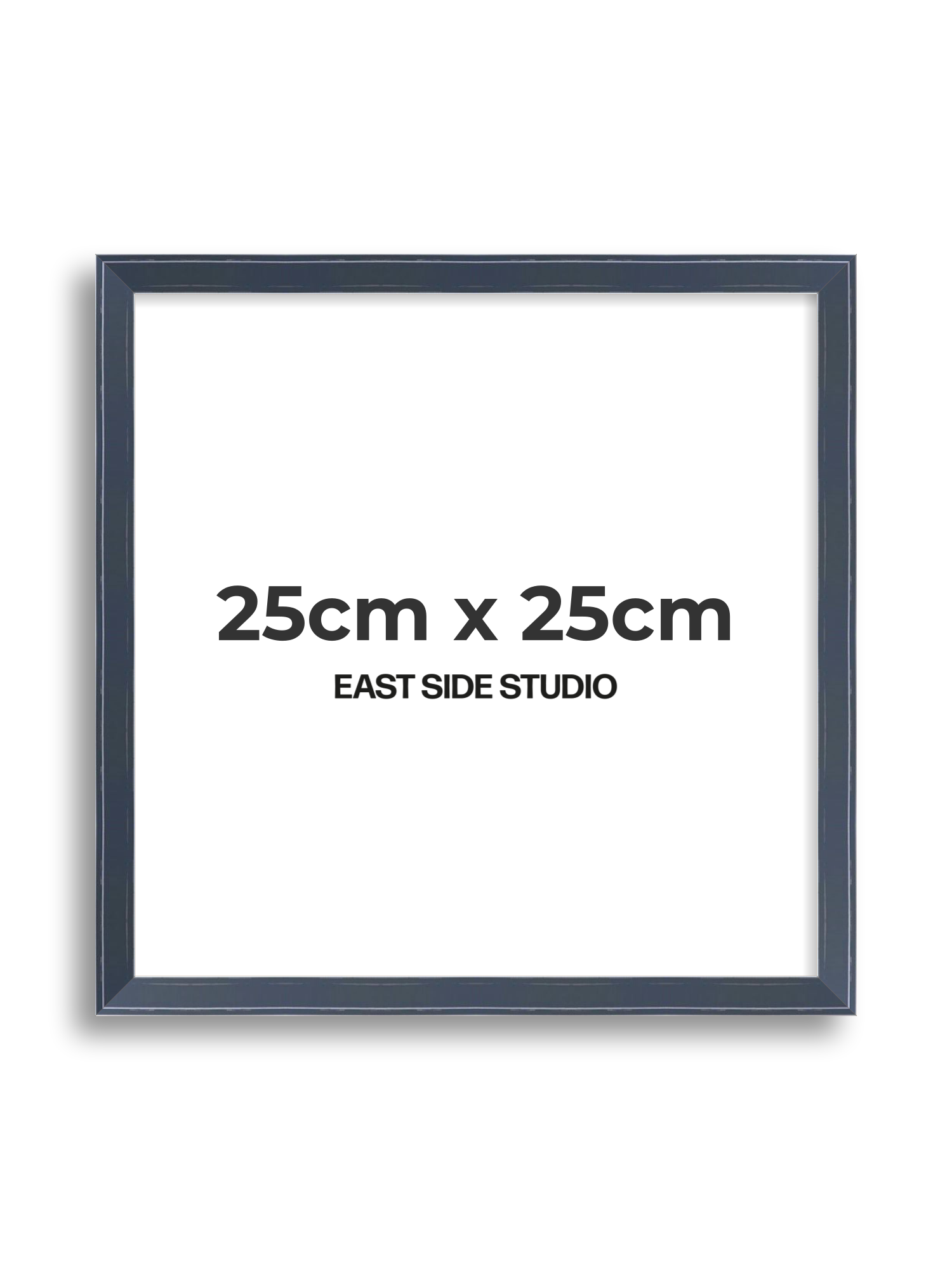Navy Gloss 25cm x 25cm picture frame