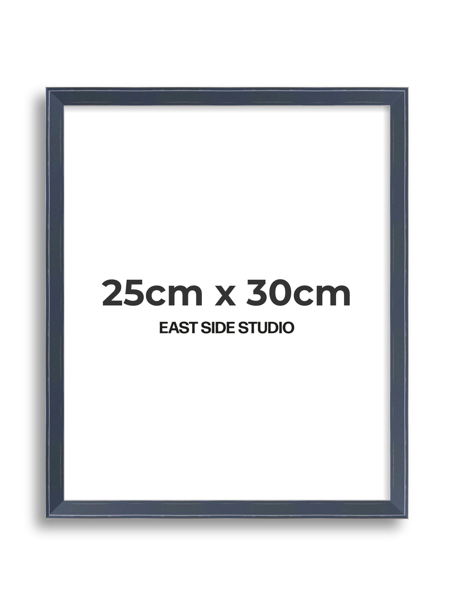 Navy Gloss 25cm x 30cm picture frame