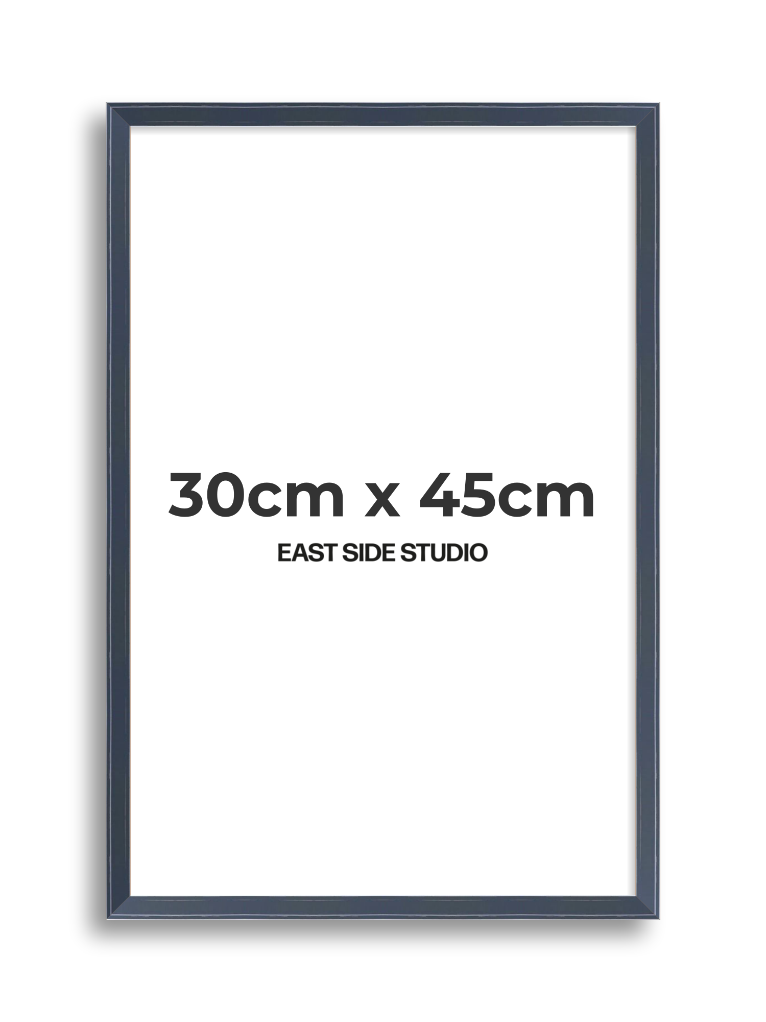 Navy Gloss 30cm x 45cm picture frame