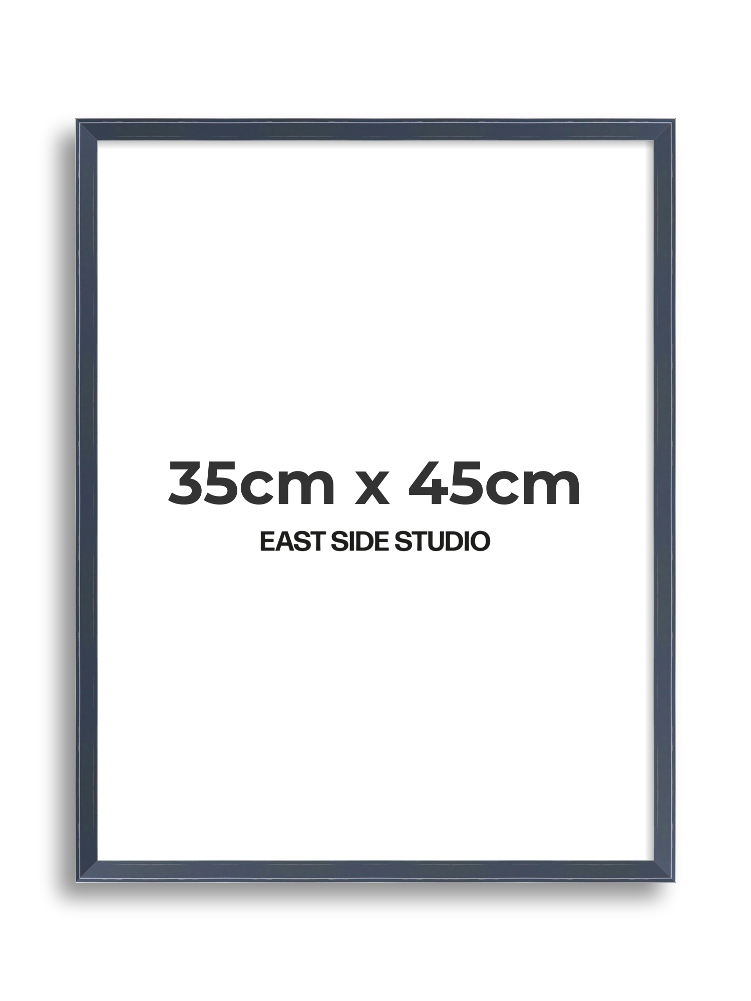 Navy Gloss 35cm x 45cm picture frame