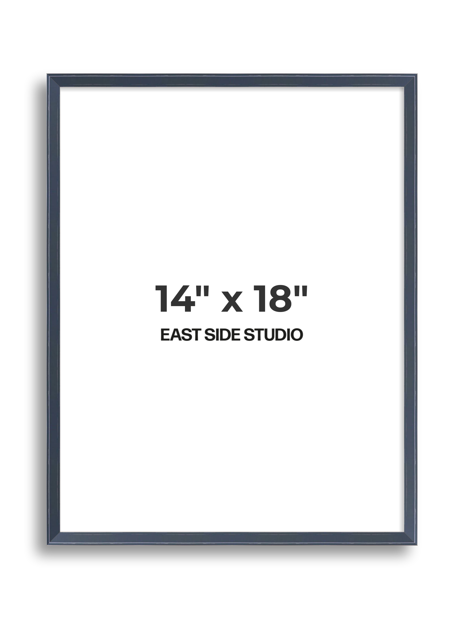 Navy Gloss 14" x 18" picture frame