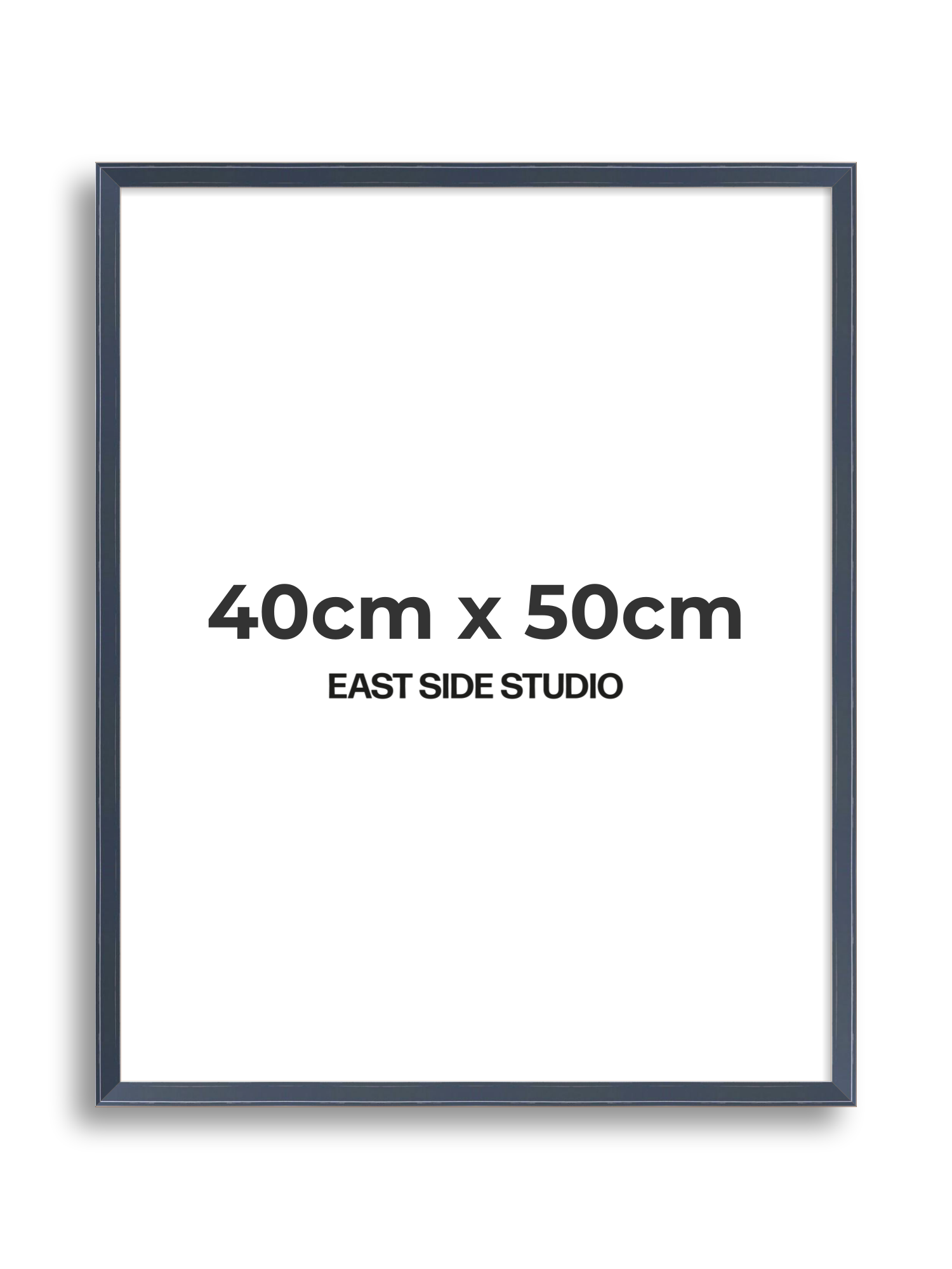 Navy Gloss 40cm x 50cm picture frame