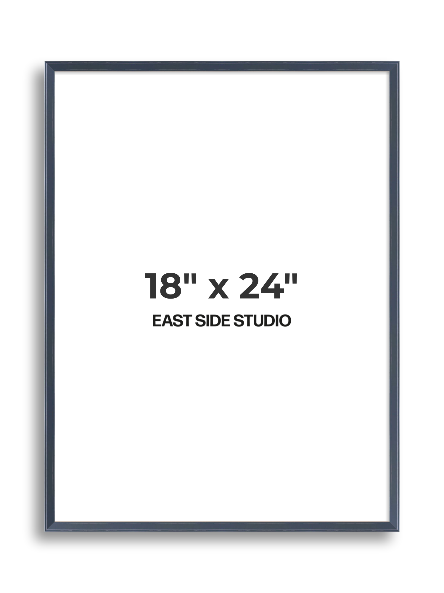 Navy Gloss 18" x 24" picture frame