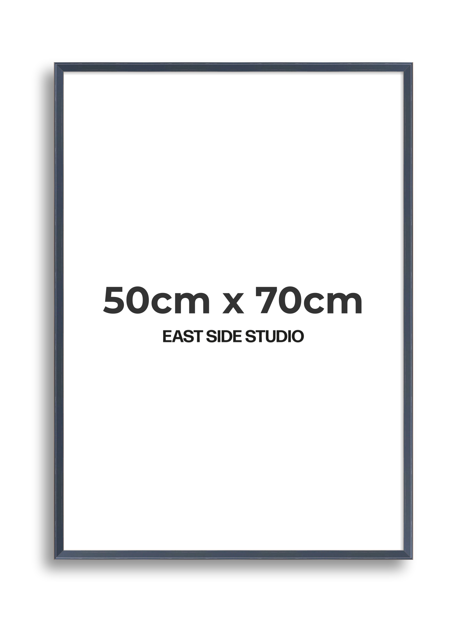 Navy Gloss 50cm x 70cm picture frame