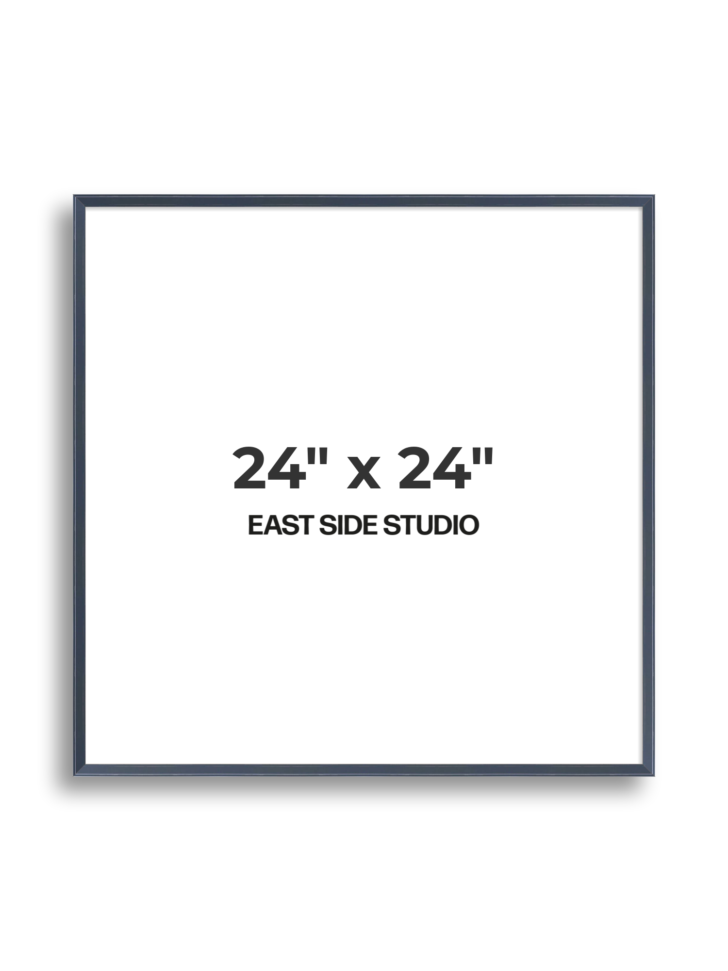 Navy Gloss 24" x 24" picture frame