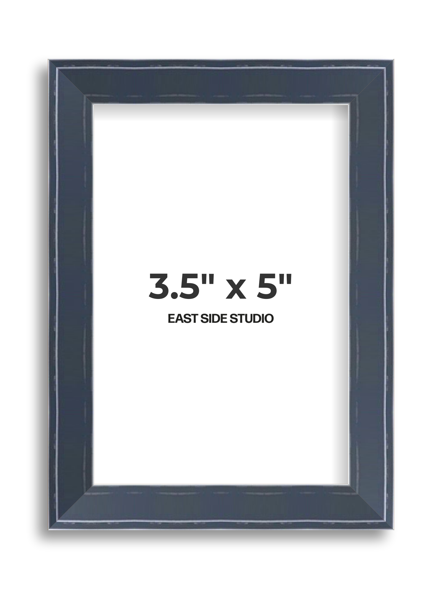 Navy Gloss 3.5" x 5" picture frame