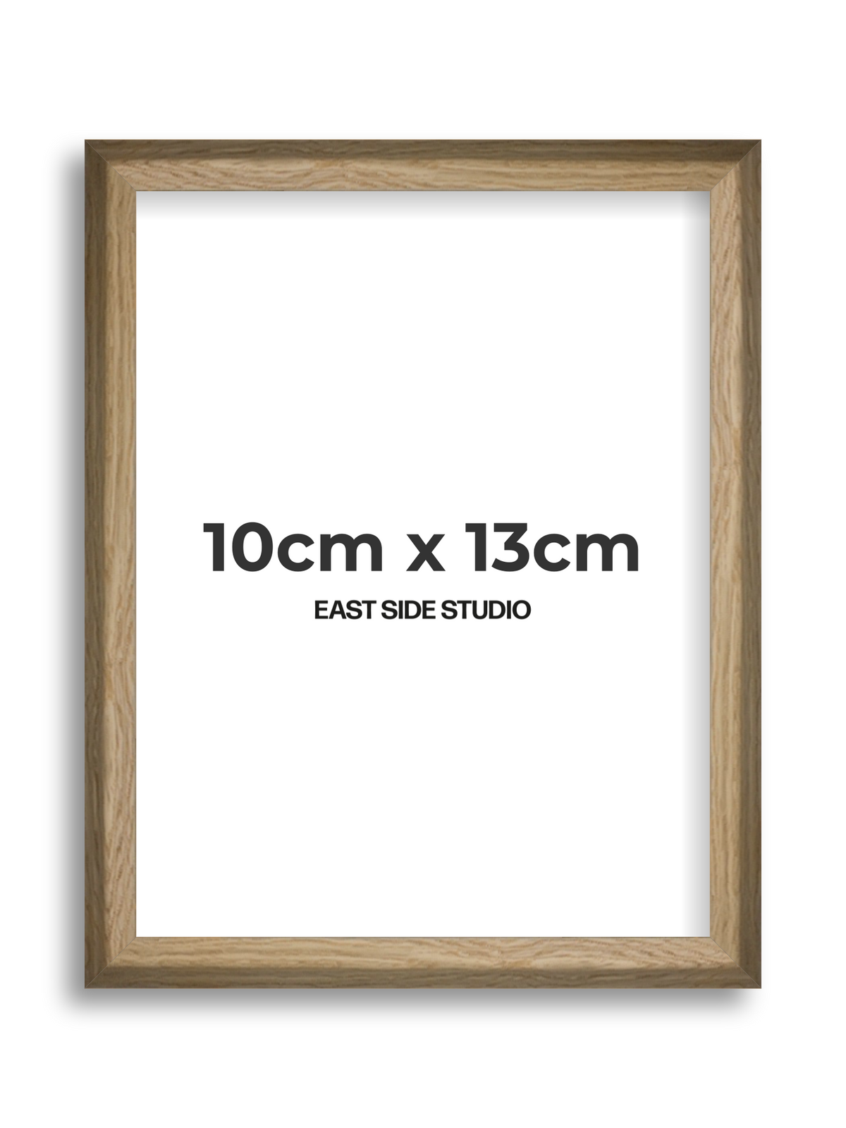 Natural Wood 10cm x 13cm picture frame