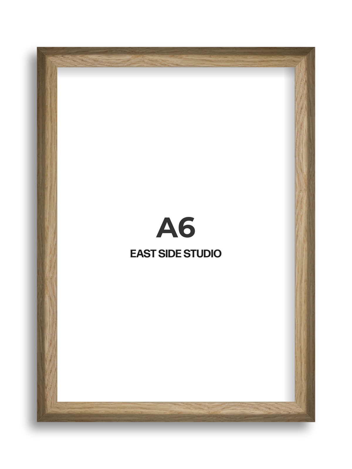 Natural Wood A6 picture frame